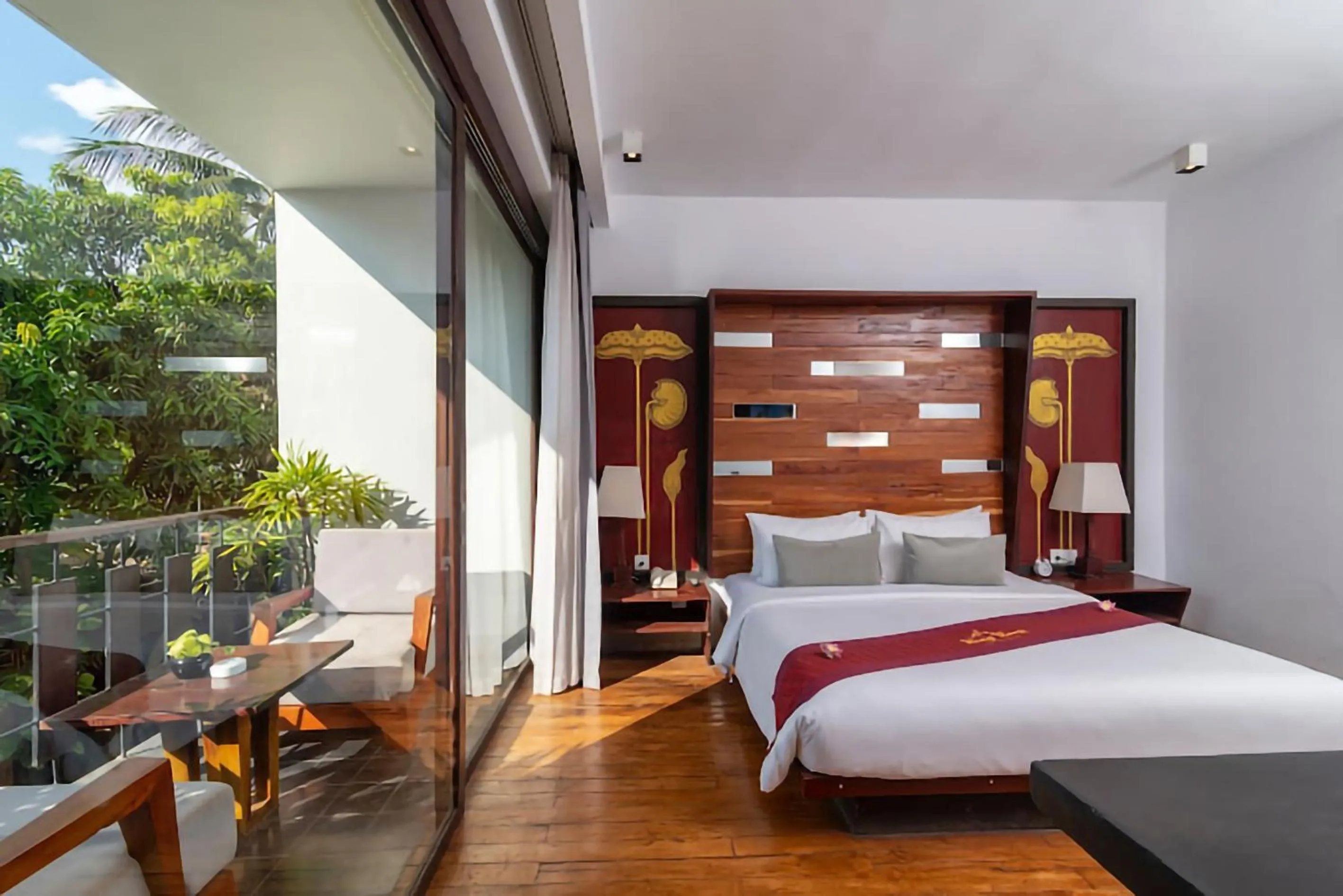 Balcony/Terrace, Bed in King Rock Boutique Hotel