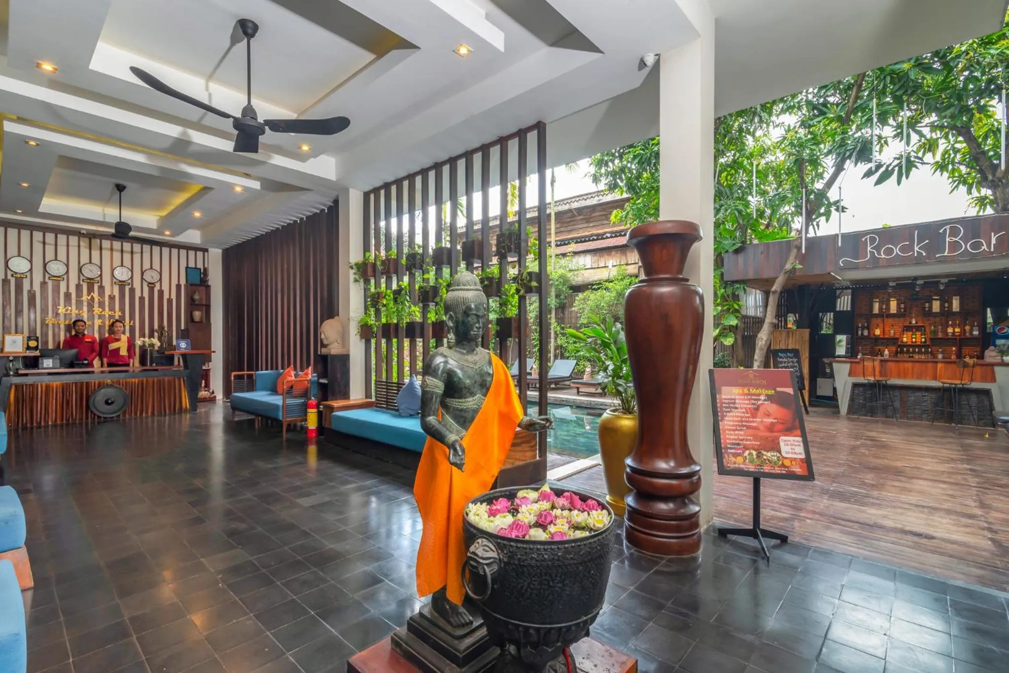 Staff in King Rock Boutique Hotel