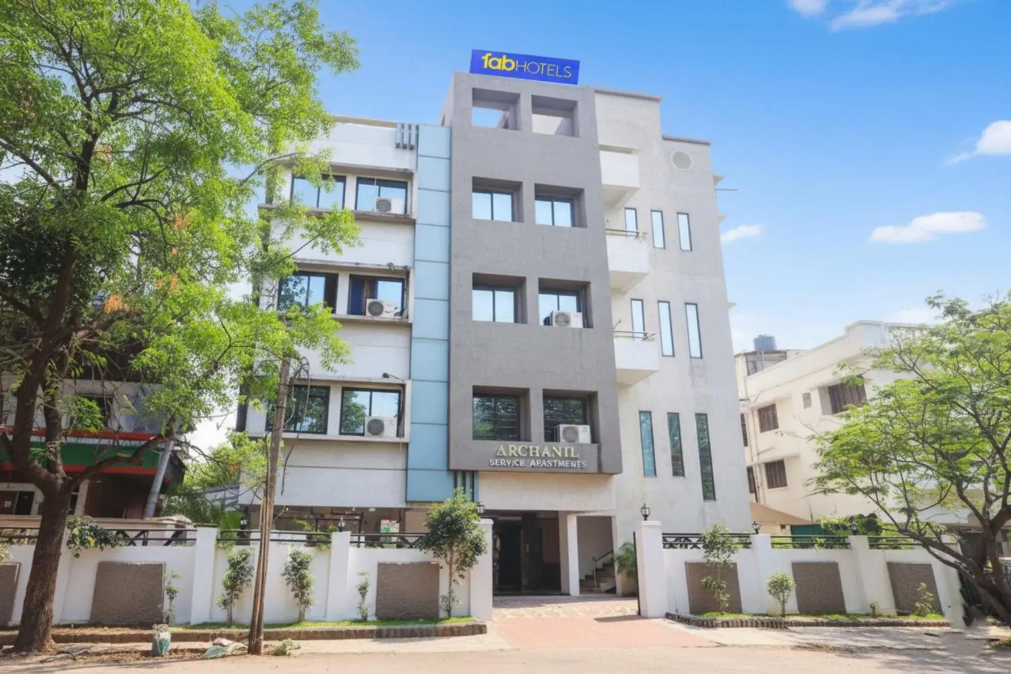 Property building in FabHotel Archanil Apartment - Sitanagar Cricket Ground Property building in FabHotel Archanil Apartment - Sitanagar Cricket Ground