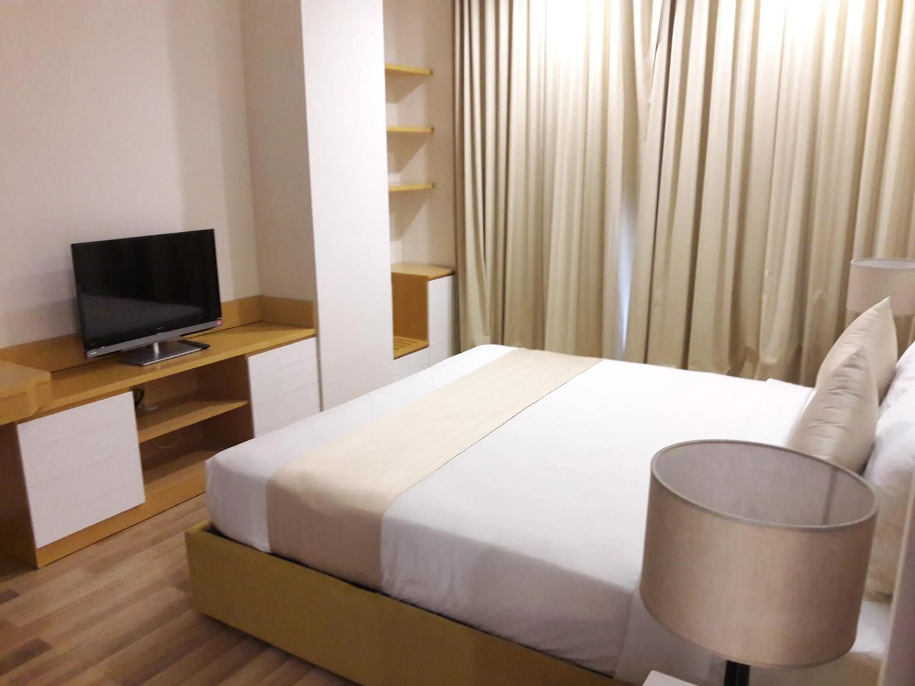 Bedroom, Bed in Bluesky Serviced Apartment Airport Plaza