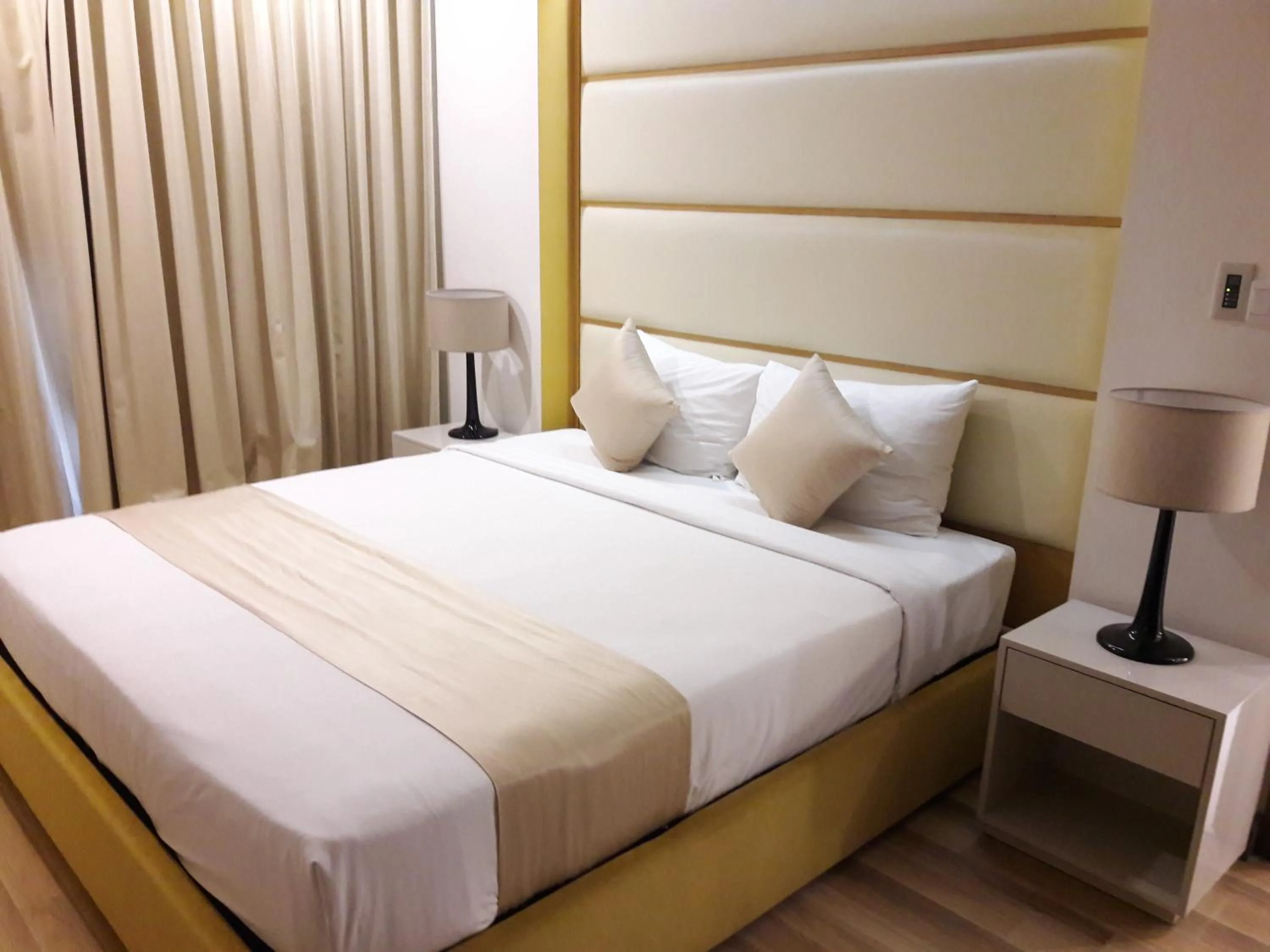 Bedroom, Bed in Bluesky Serviced Apartment Airport Plaza