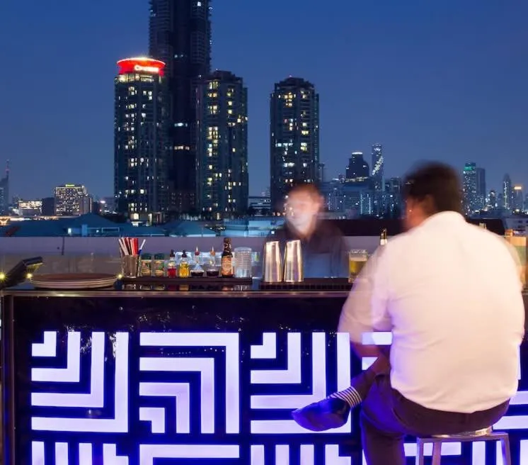 Lounge or bar in Hotel Once Bangkok