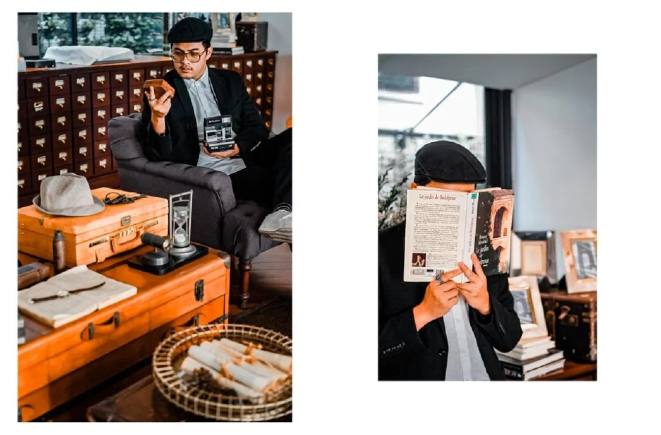 Living room in Hotel Once Bangkok