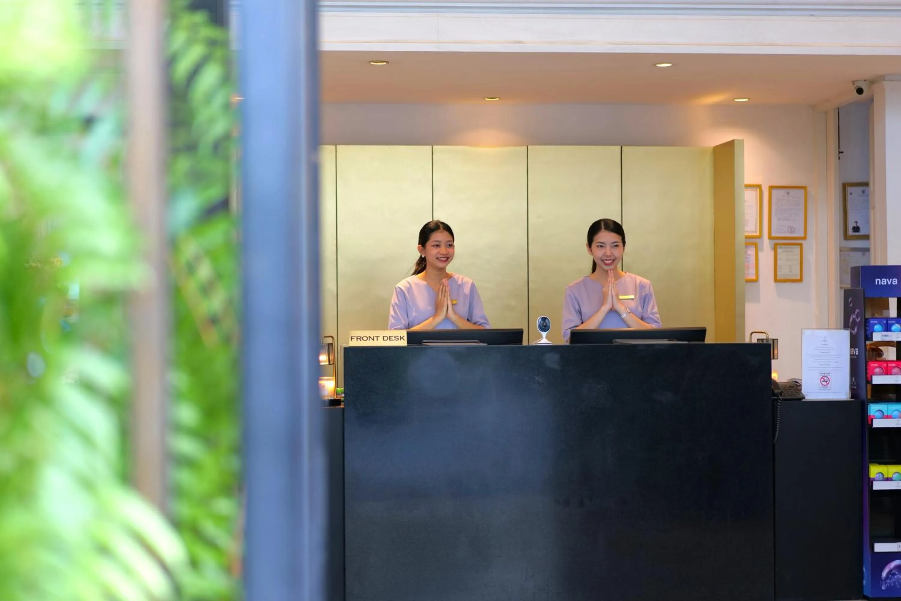 Lobby or reception in Hotel Once Bangkok