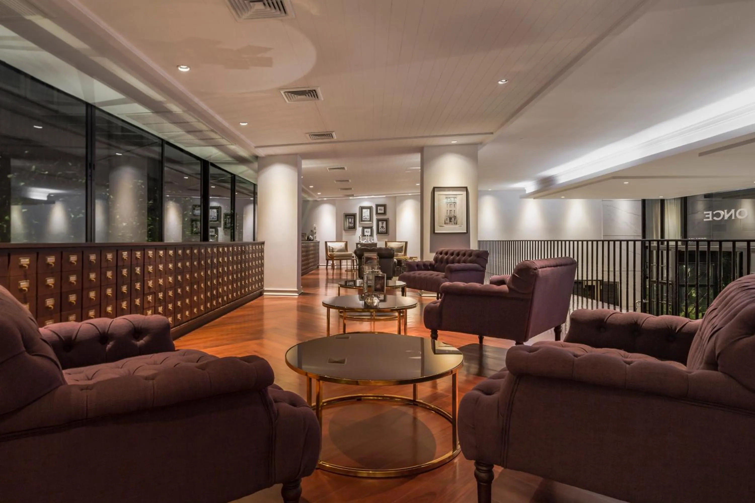 Library in Hotel Once Bangkok