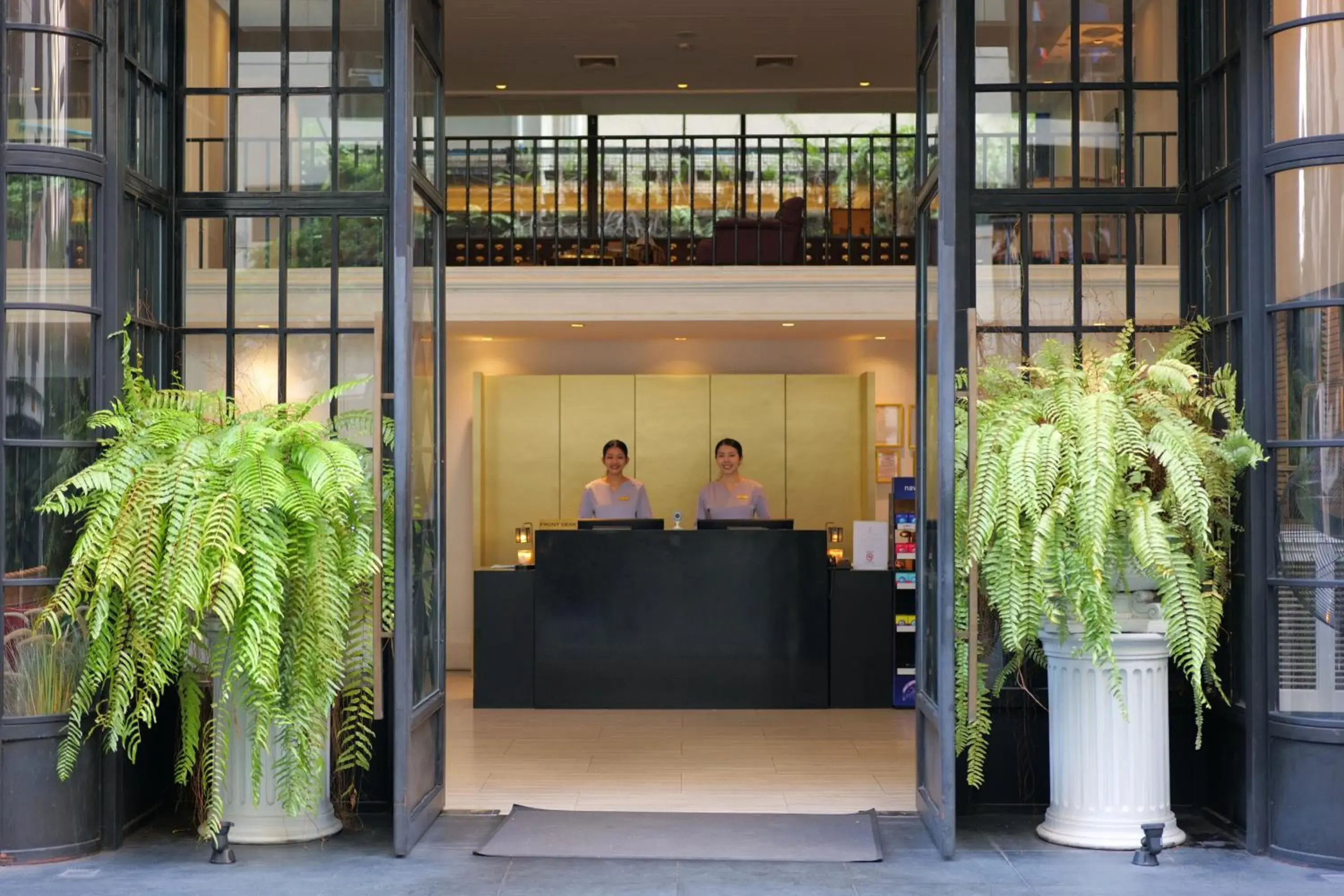 Lobby or reception in Hotel Once Bangkok Lobby or reception in Hotel Once Bangkok