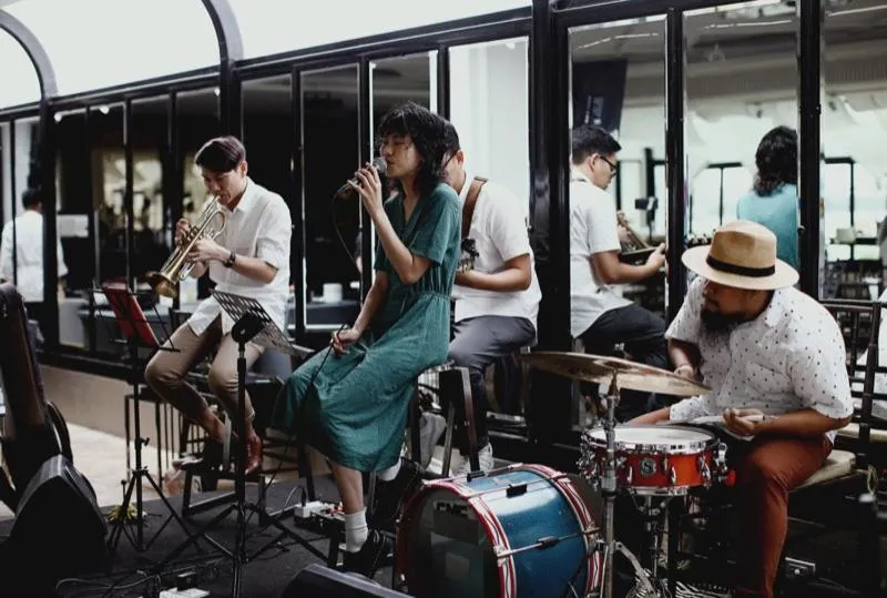 Restaurant/places to eat in Hotel Once Bangkok