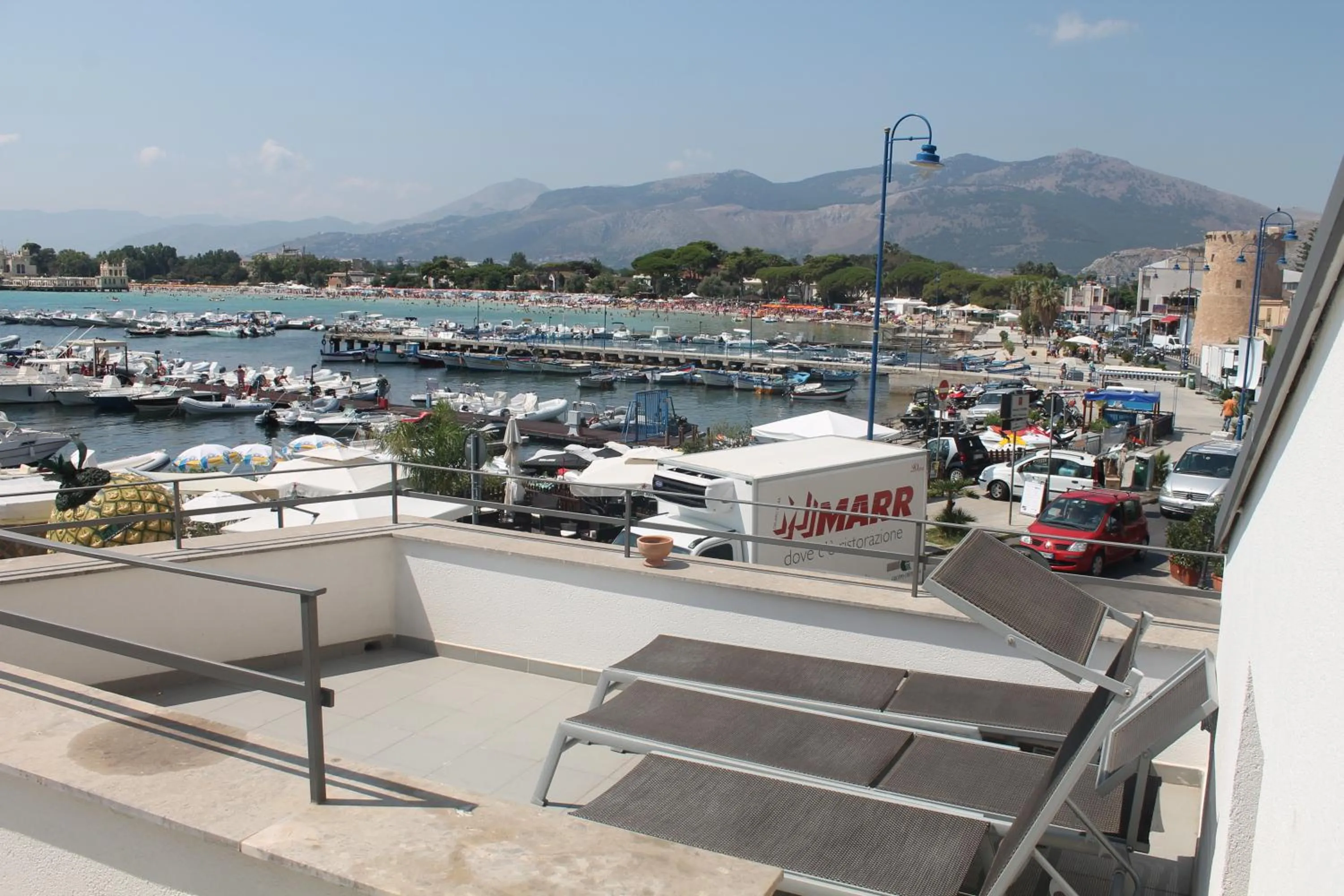 Sea view in b&b Simpaty