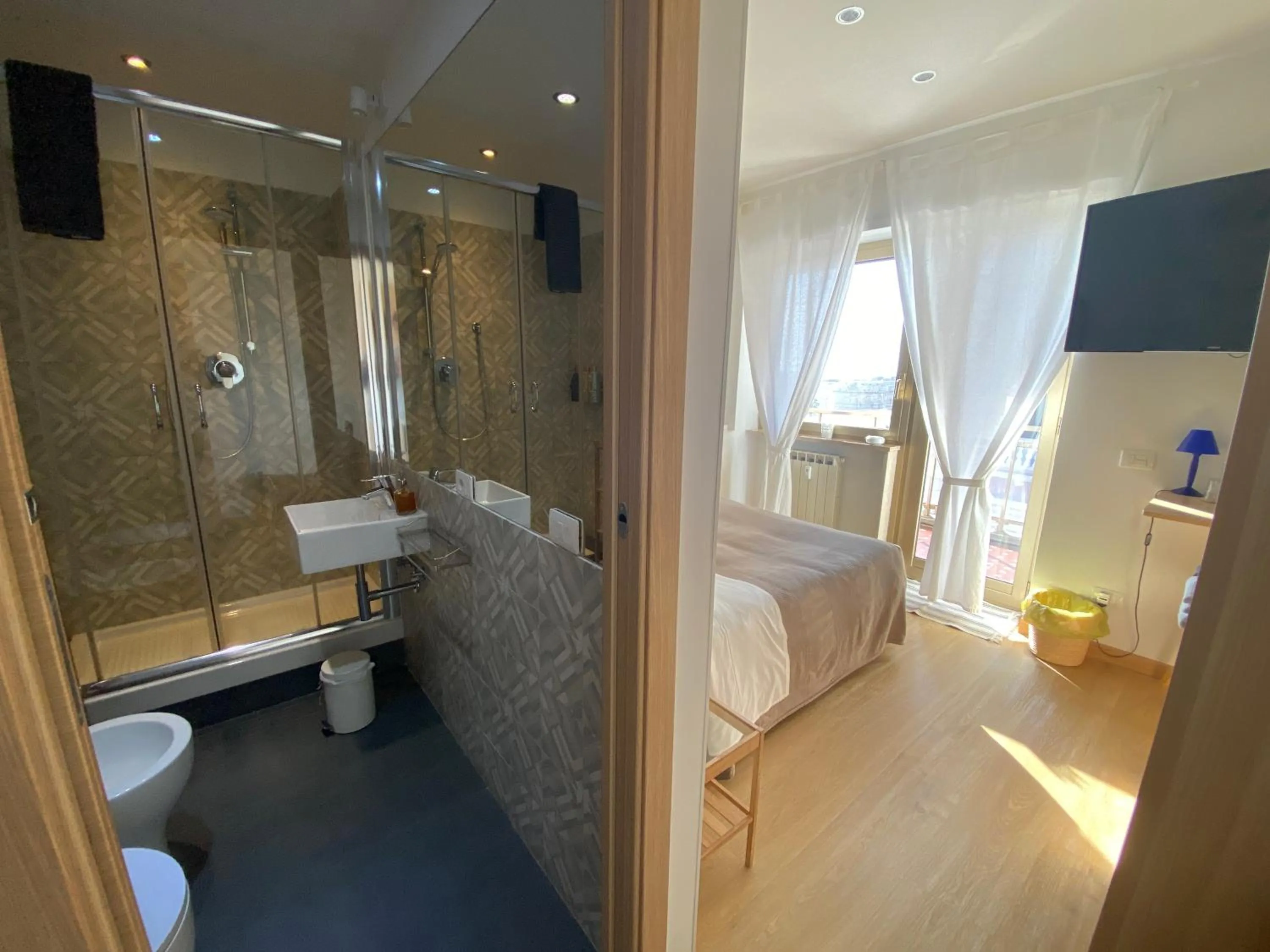 Bed in La Casa Sul Mare