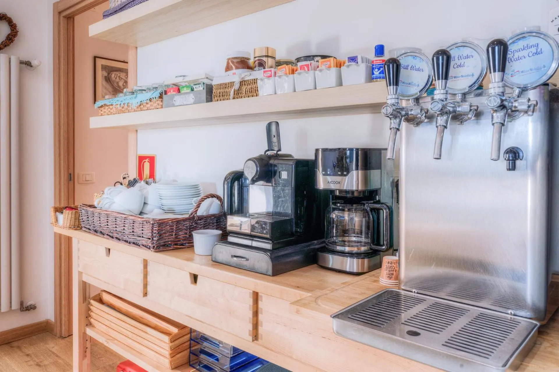 Coffee/tea facilities in La Casa Sul Mare