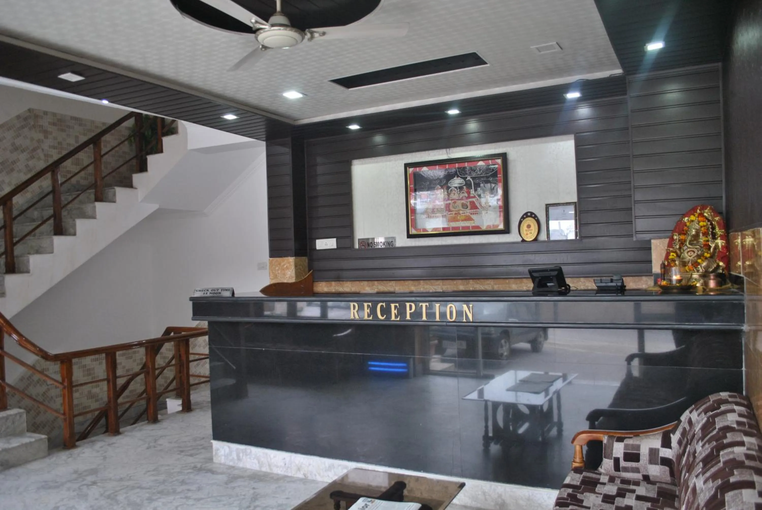 Lobby or reception in Hotel Maha Luxmi Palace