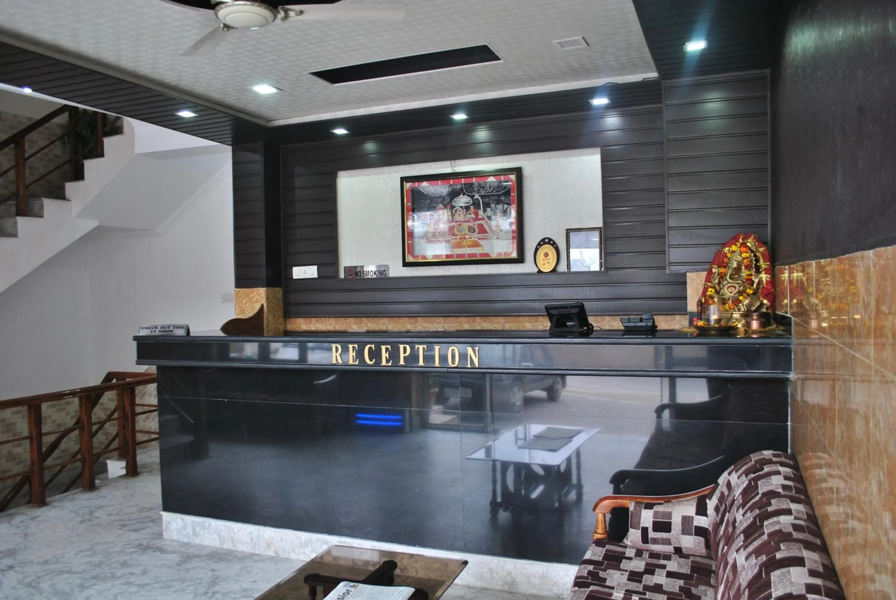 Lobby or reception in Hotel Maha Luxmi Palace