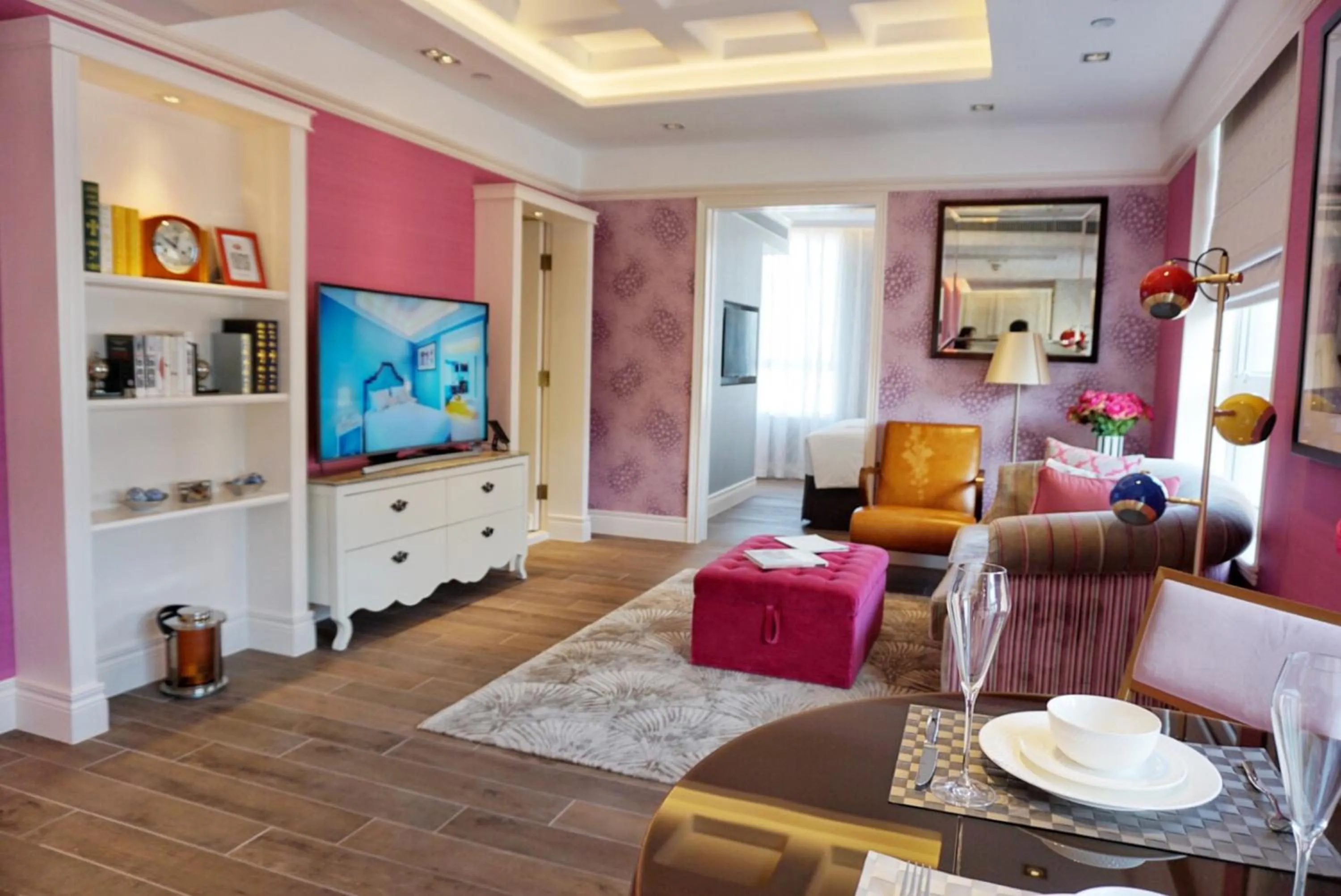 Patio in Hotel Madera Hollywood