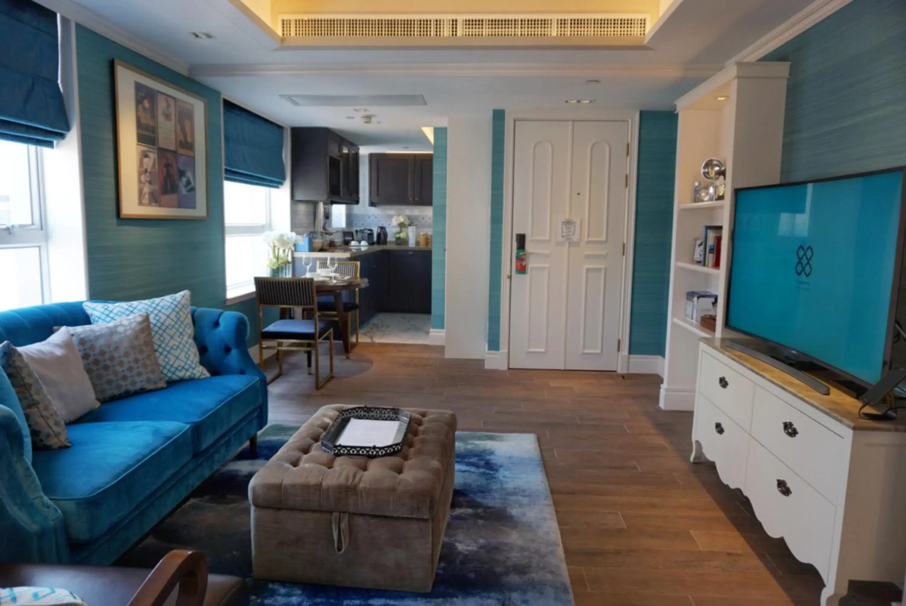 Living room in Hotel Madera Hollywood Living room in Hotel Madera Hollywood