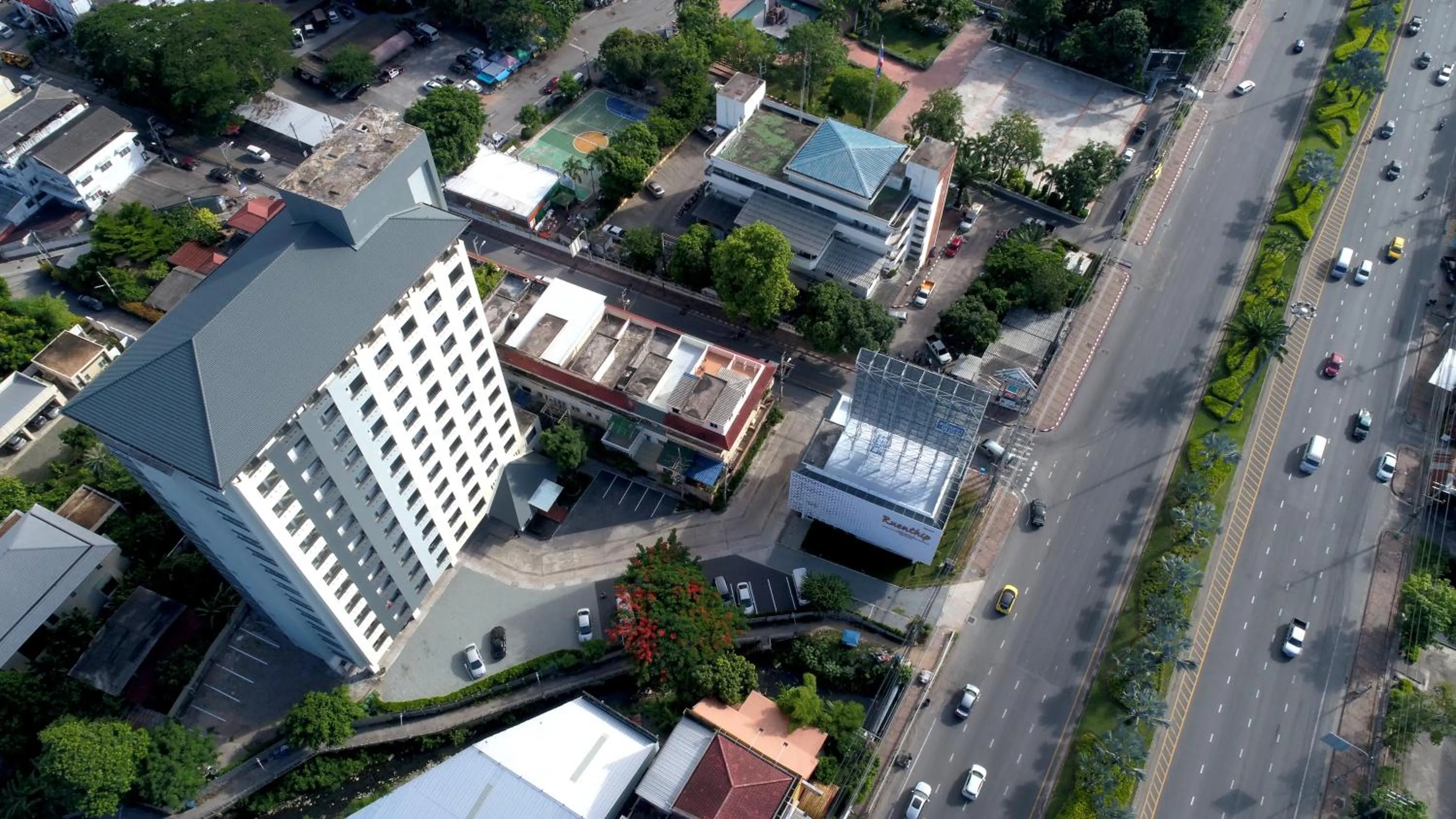 Bird's eye view in Ruenthip Pattaya