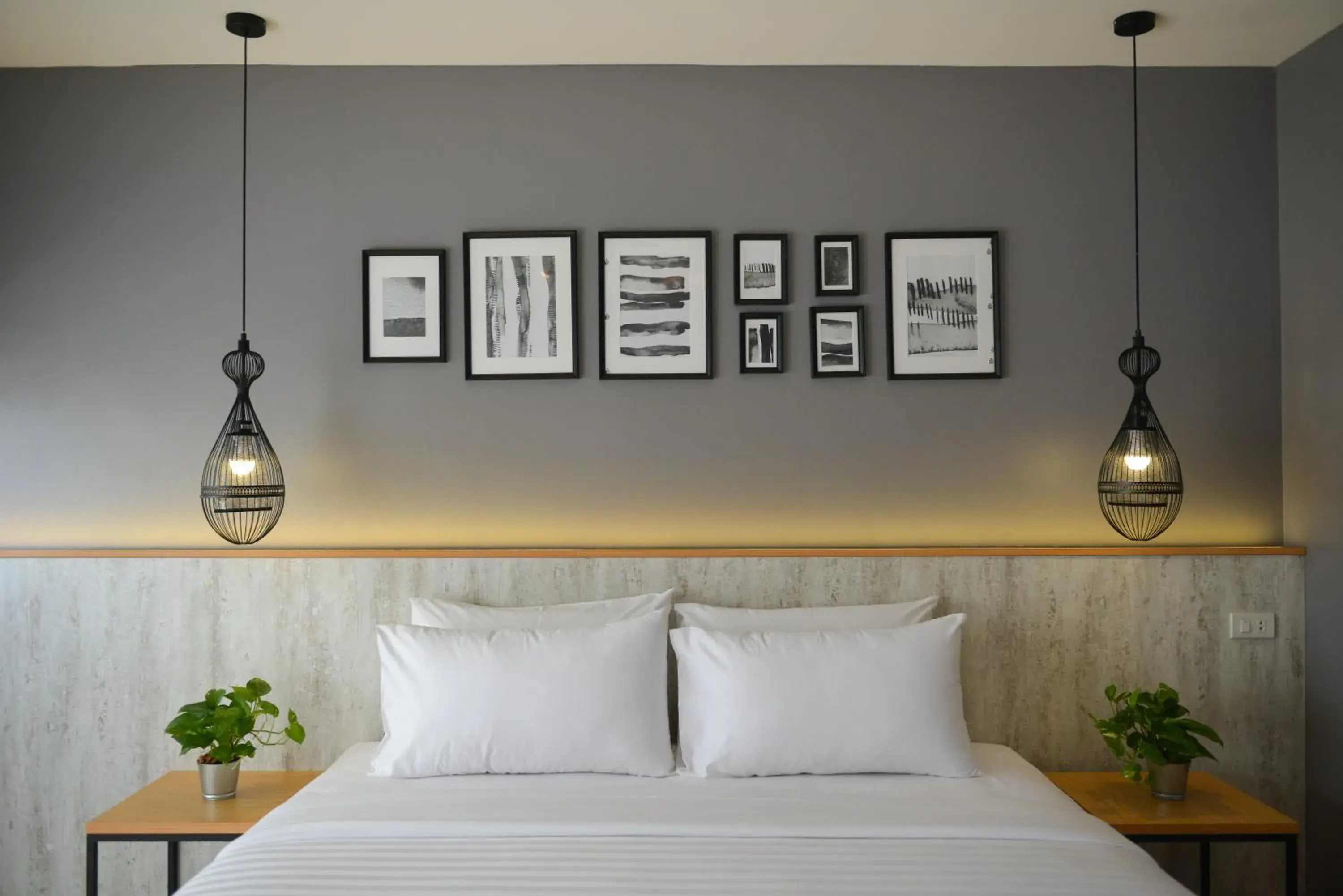 Decorative detail, Bed in Ruenthip Pattaya Decorative detail, Bed in Ruenthip Pattaya