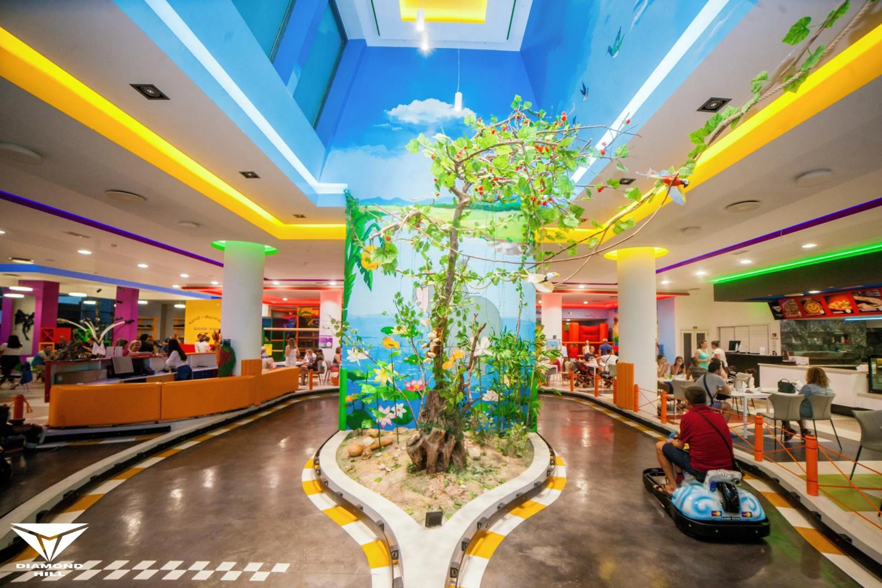 Children play ground in Diamond Hill Resort & SPA