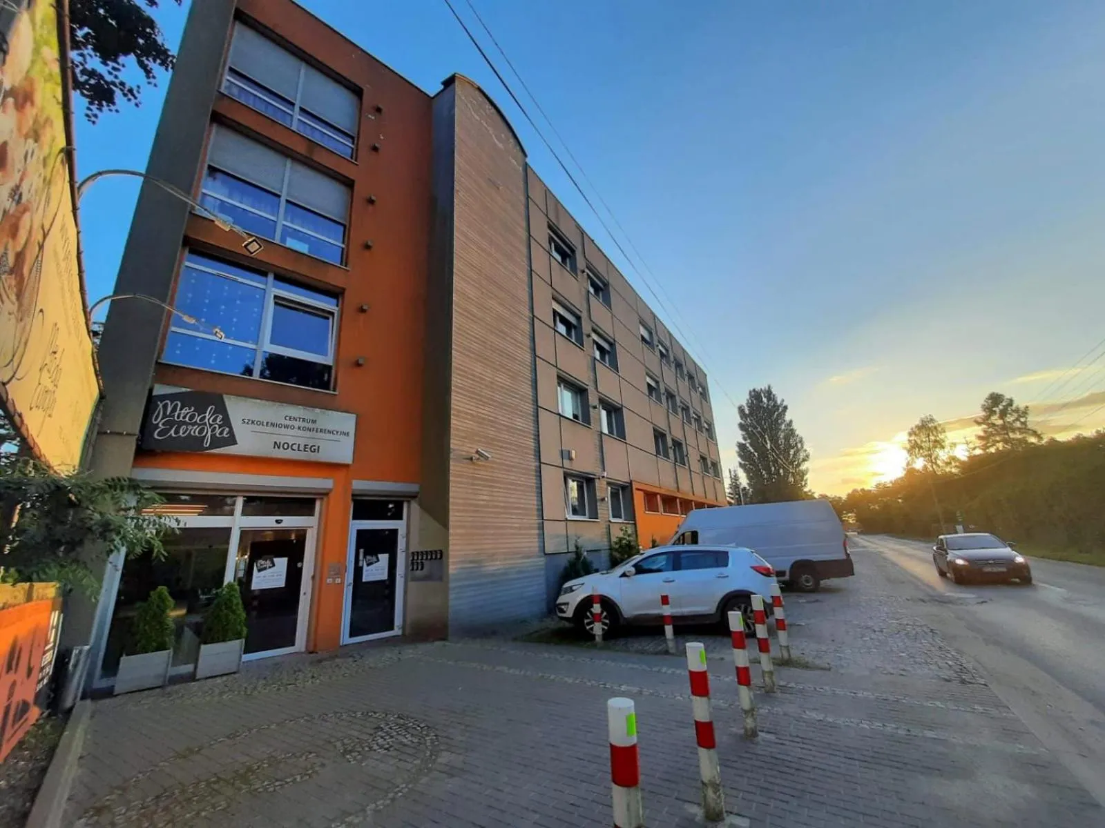 Property building in Młoda Europa