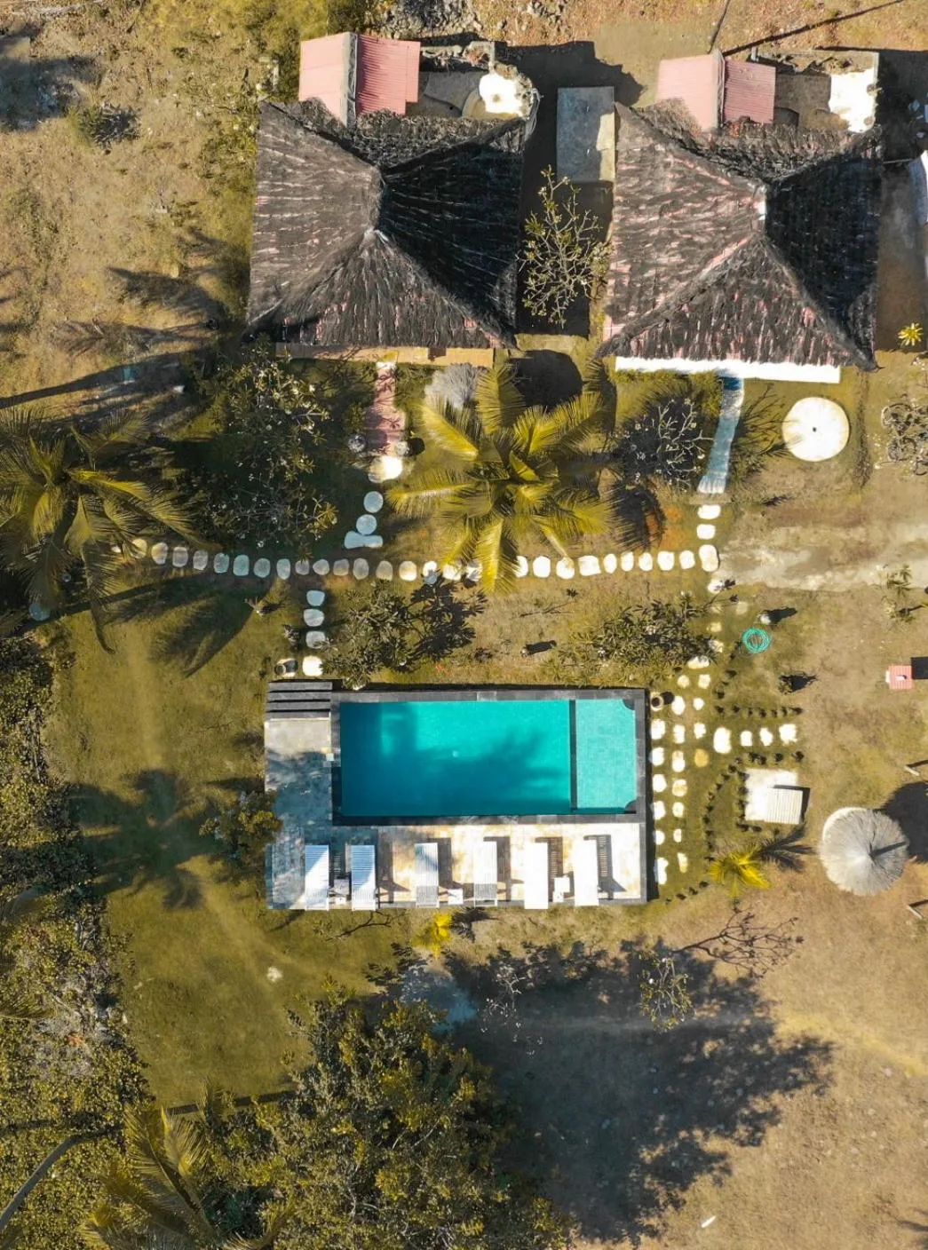 Bird's eye view in Segar Village