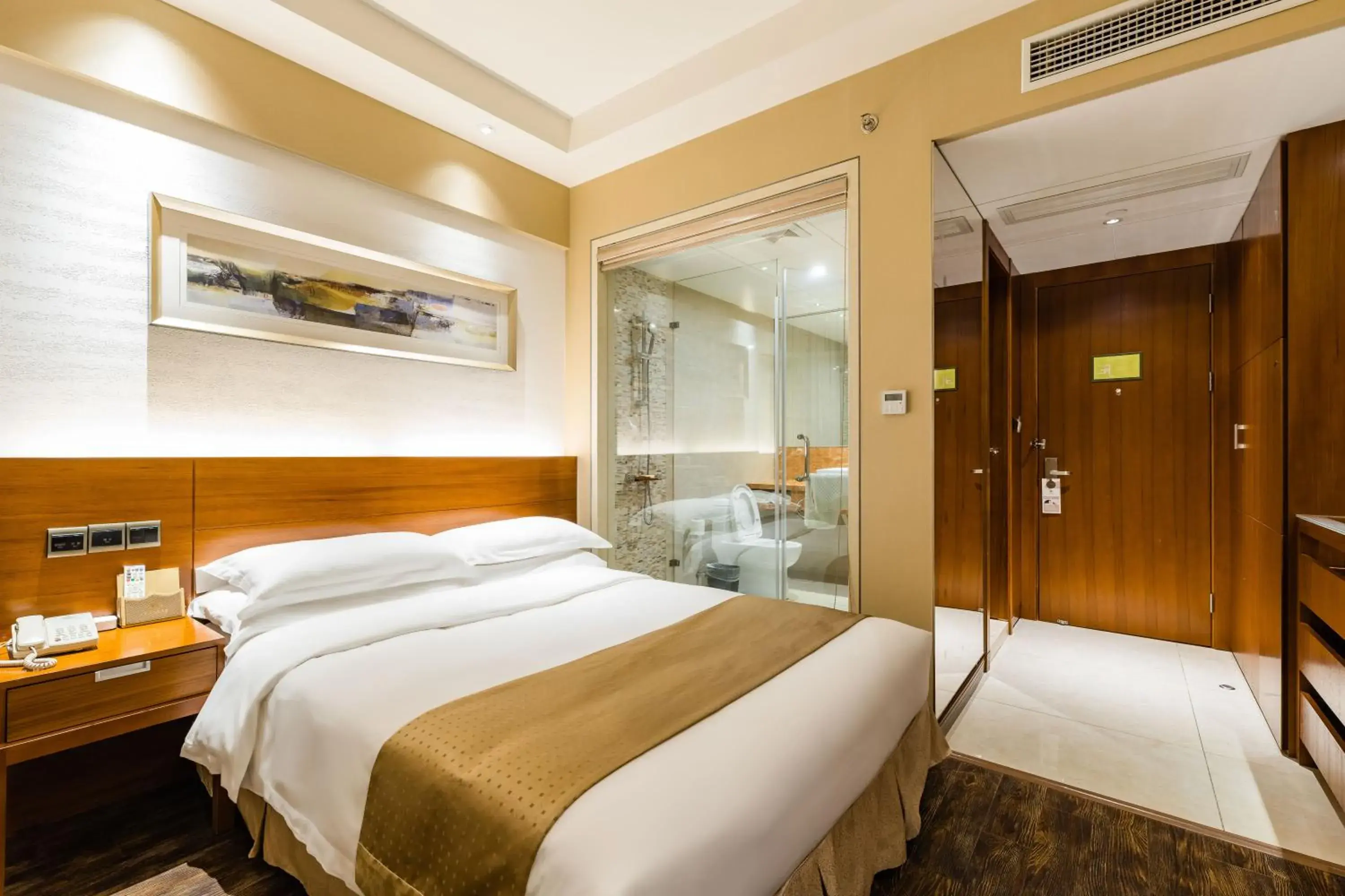 Photo of the whole room, Bed in Mai Xinge Boutique Hotel - Shanghai International Tourism Resort Chuansha Subway Station Photo of the whole room, Bed in Mai Xinge Boutique Hotel - Shanghai International Tourism Resort Chuansha Subway Station