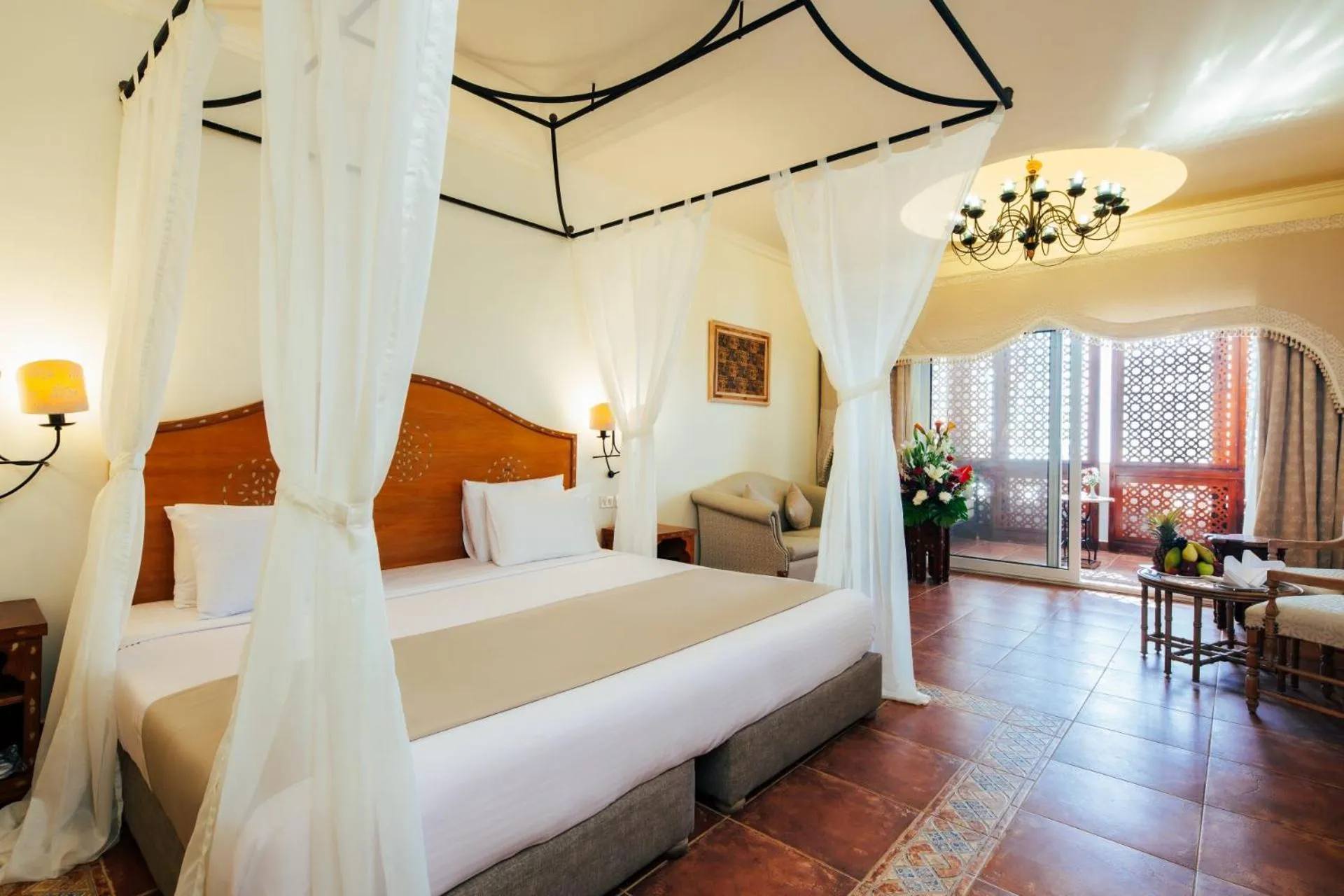 Bedroom, Bed in Domina Coral Bay, private room, Prestige hotel