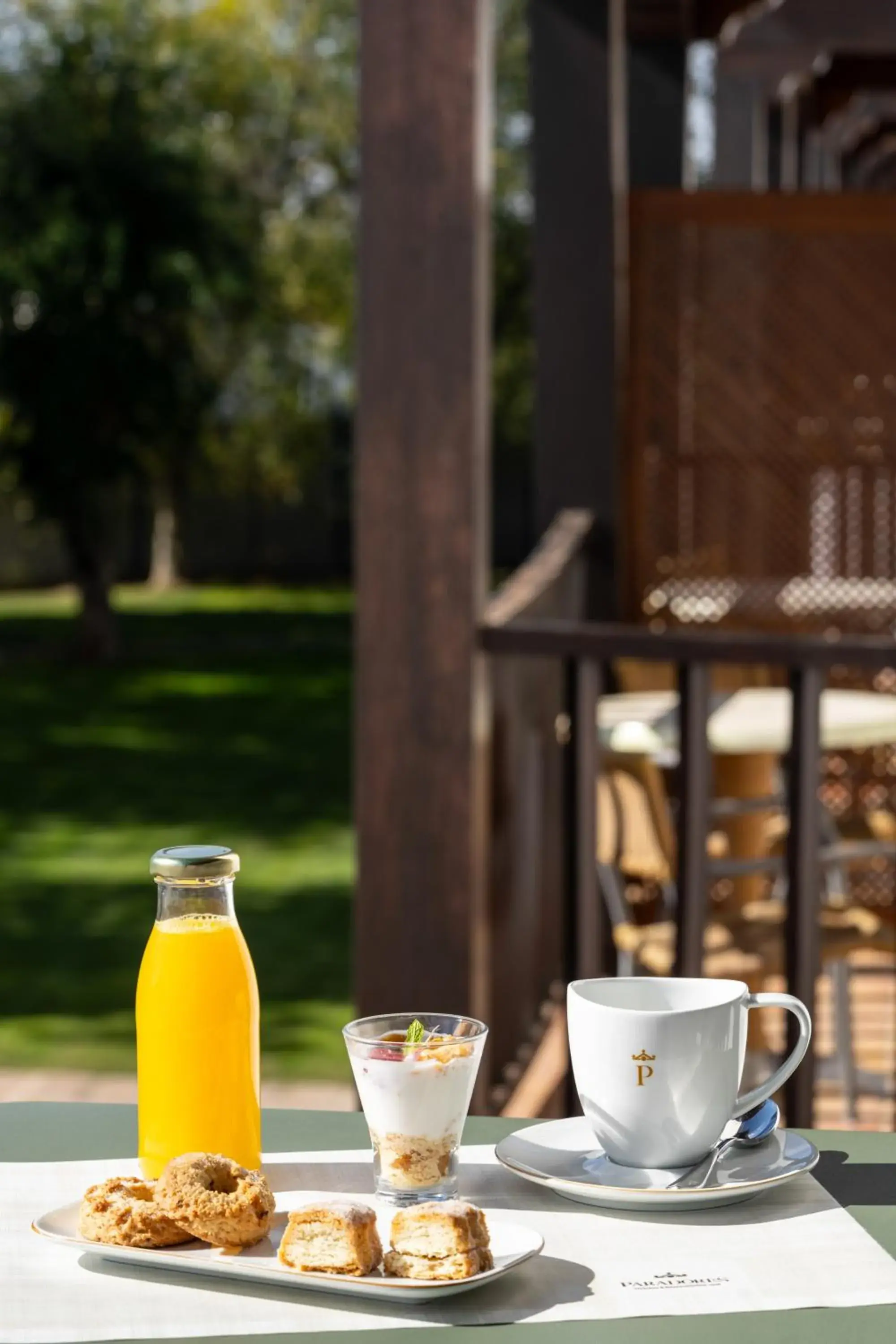 Breakfast in Parador de Manzanares Breakfast in Parador de Manzanares