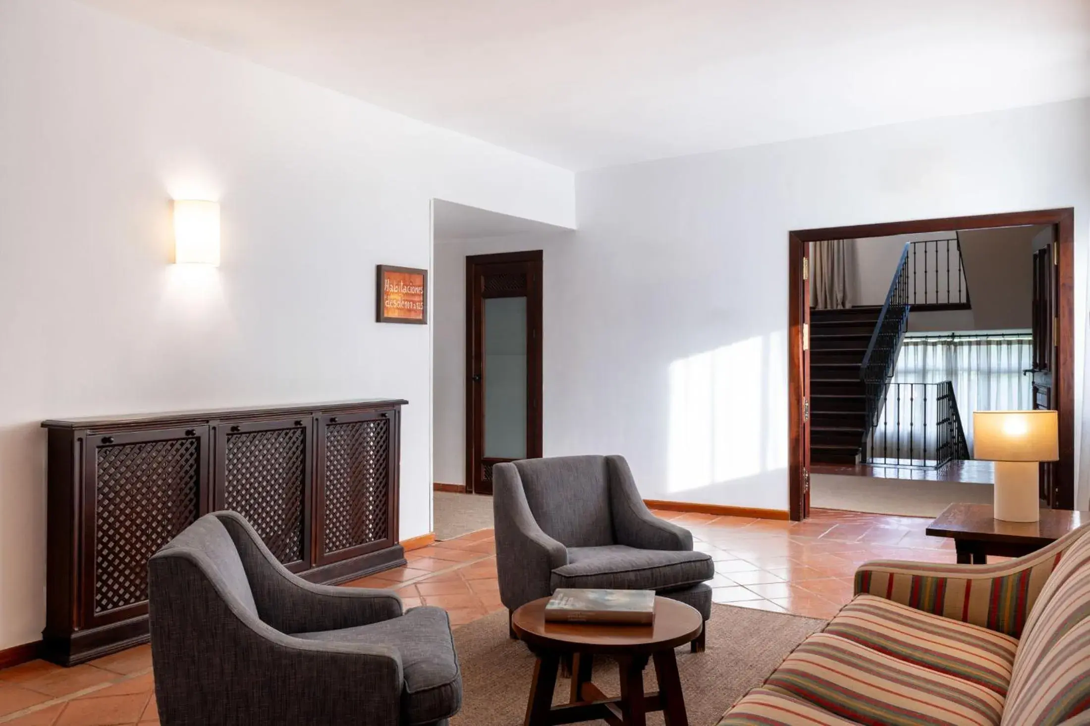 Living room in Parador de Manzanares Living room in Parador de Manzanares