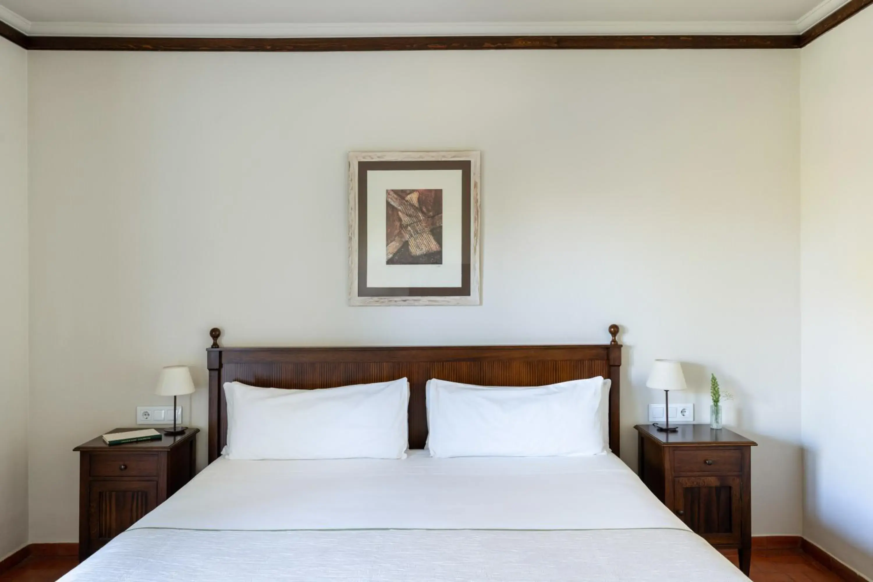 Bed in Parador de Manzanares Bed in Parador de Manzanares