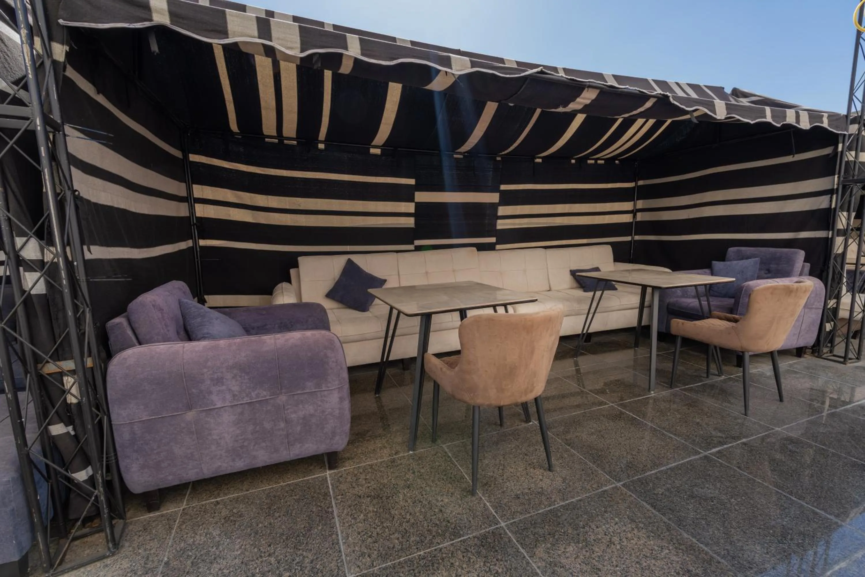 Seating area in Sunday Jeddah Hotel