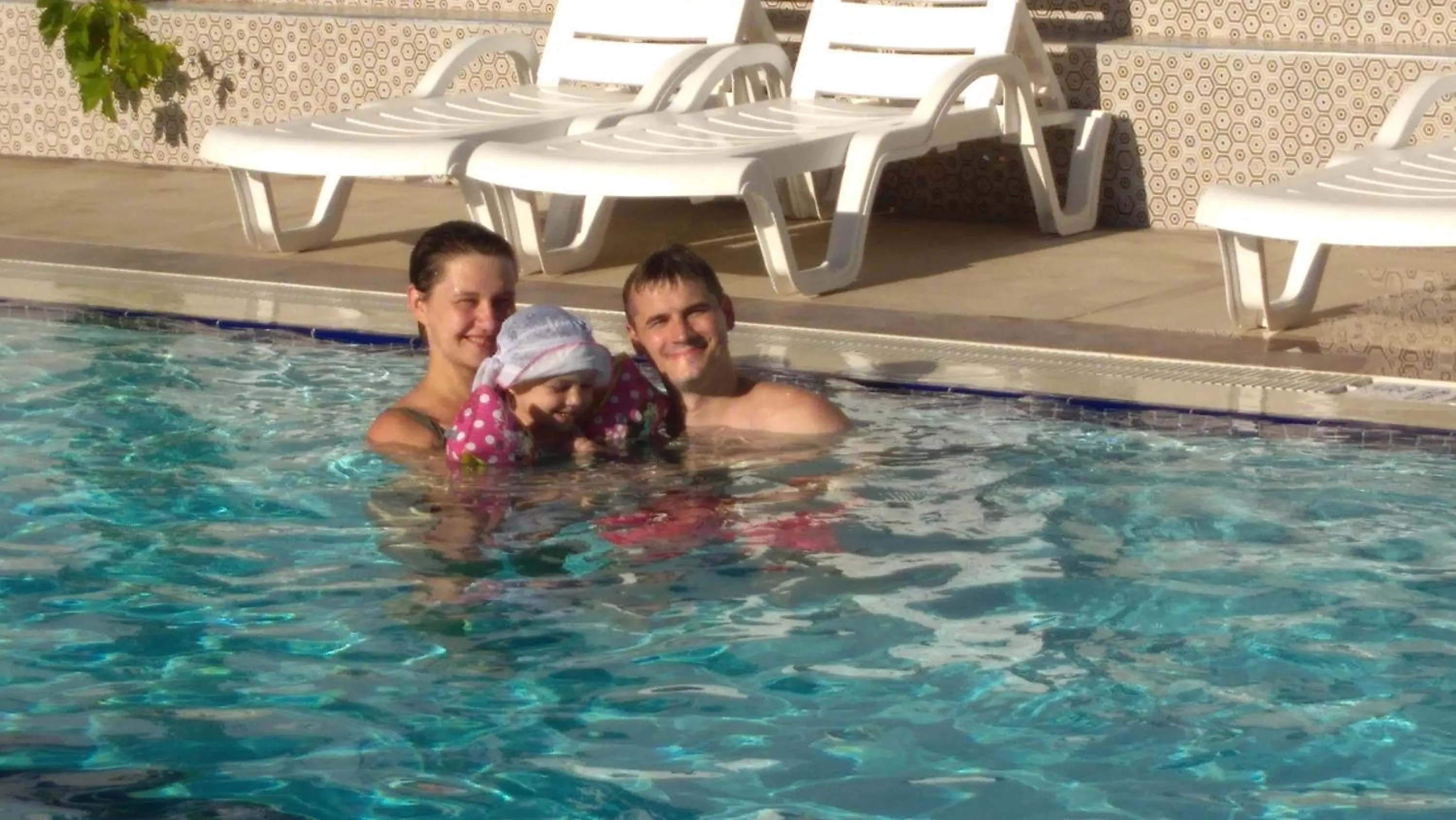 Swimming pool in Oyster Boutique Hotel