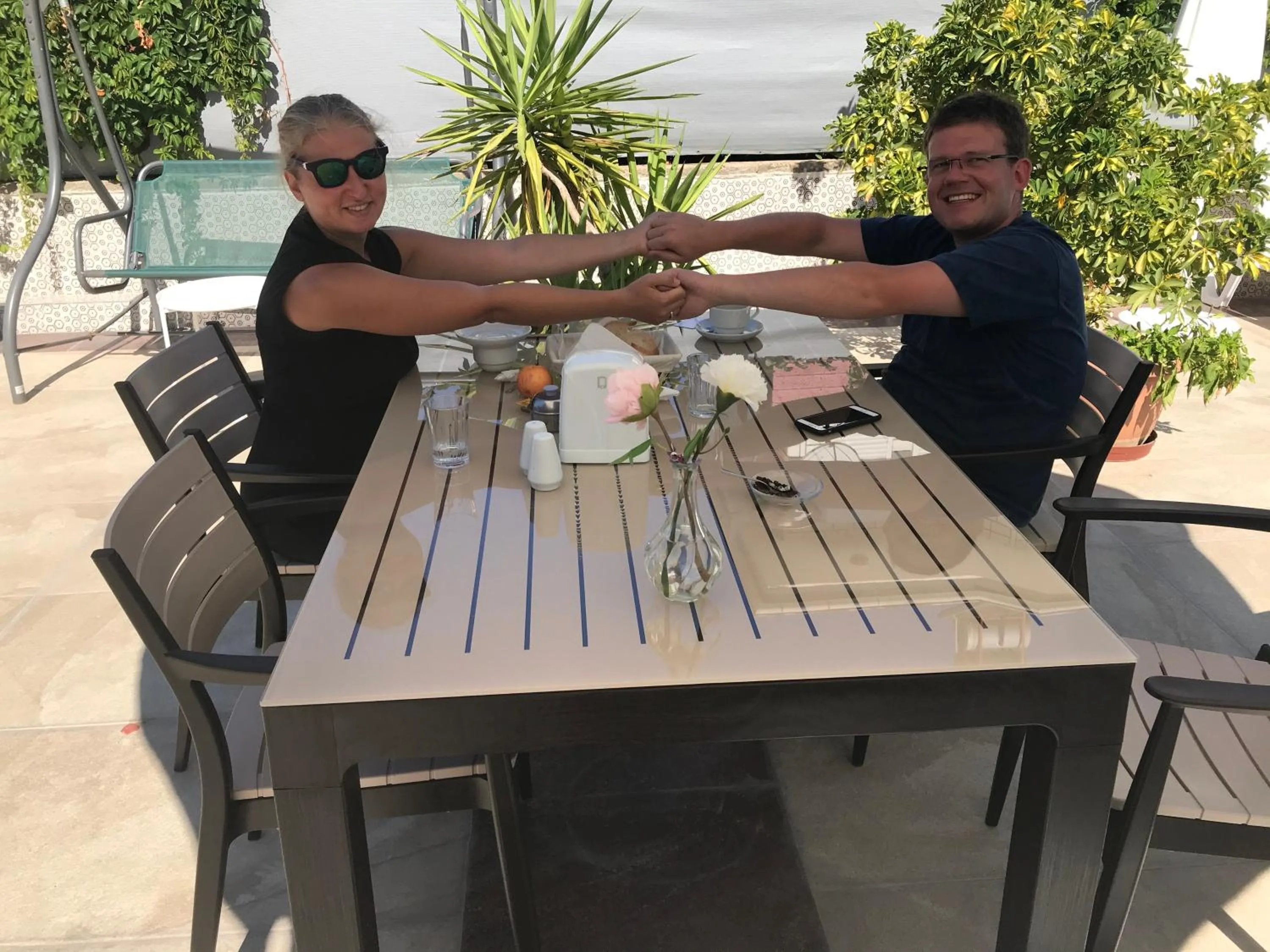 Patio in Oyster Boutique Hotel