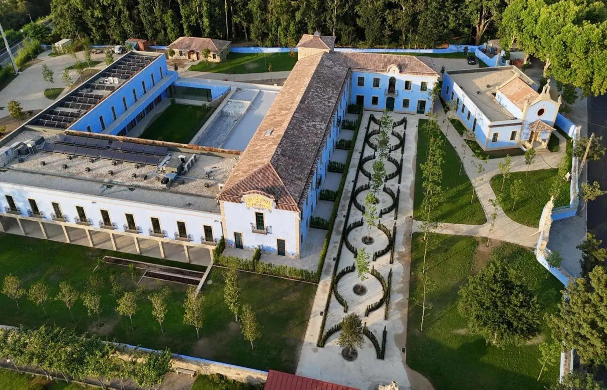 Property building in Oca Grande Hotel Do Pezo Property building in Oca Grande Hotel Do Pezo