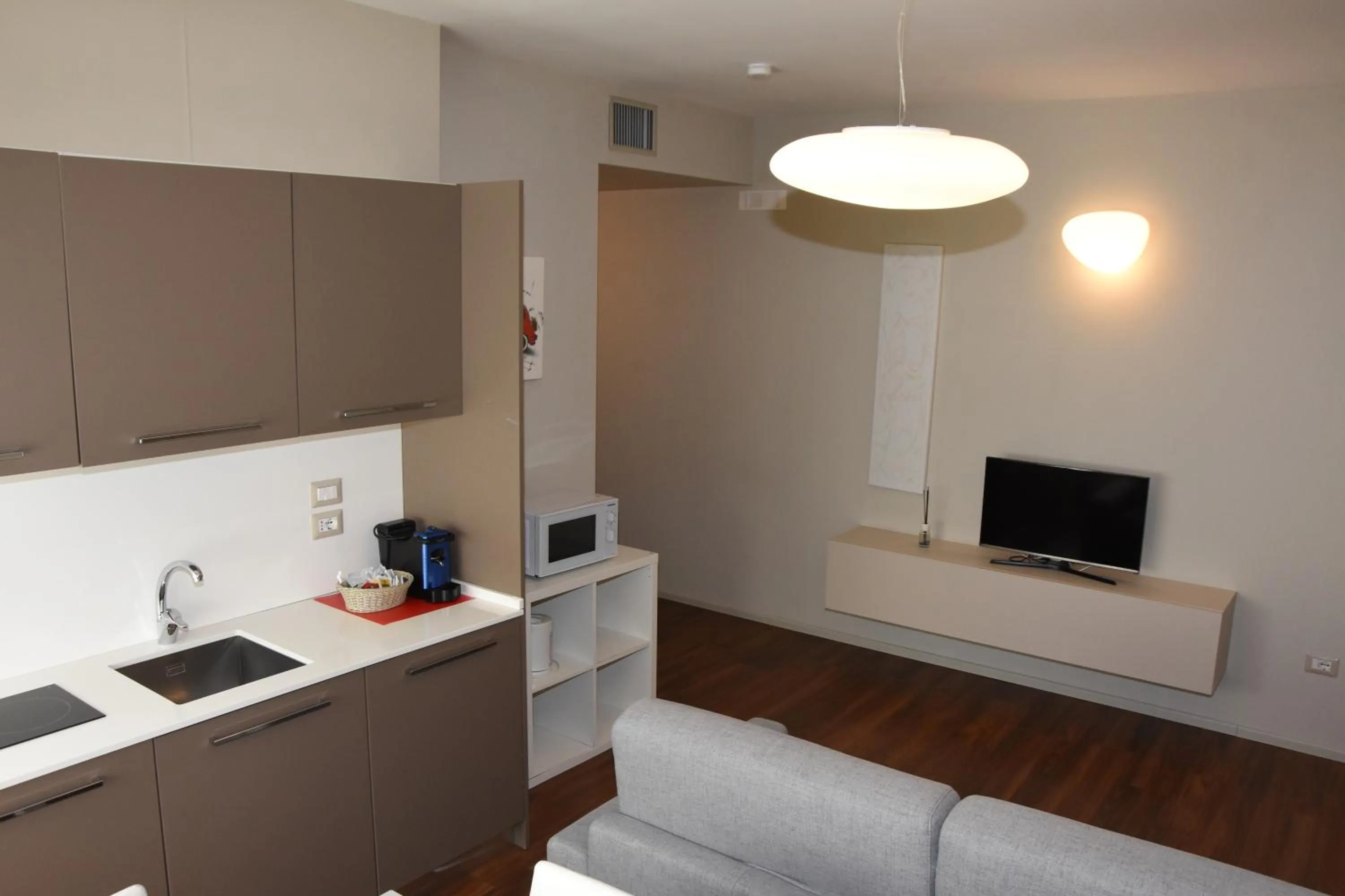 Kitchen or kitchenette in Residence Nazionale Matera