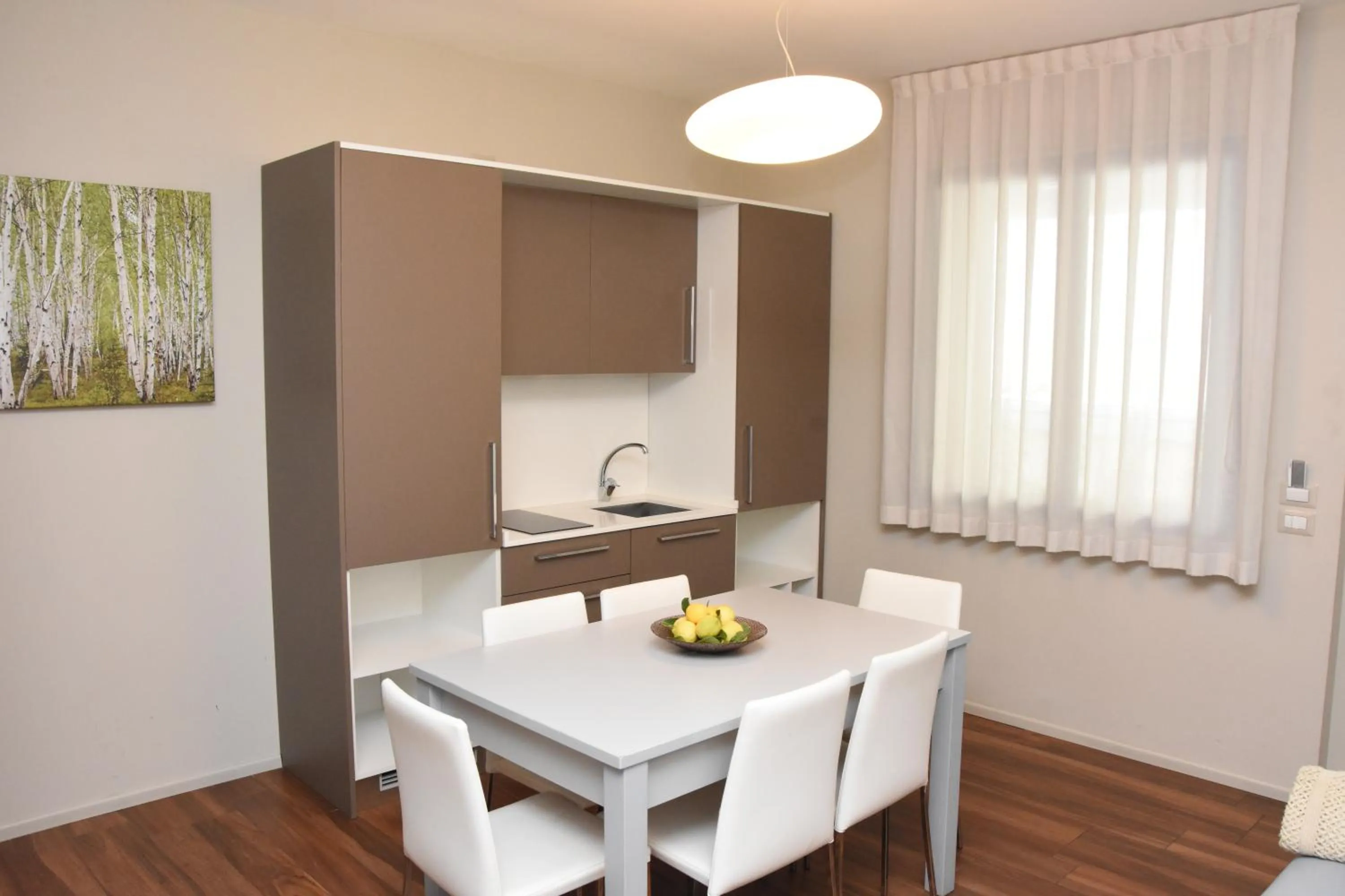 Kitchen or kitchenette in Residence Nazionale Matera