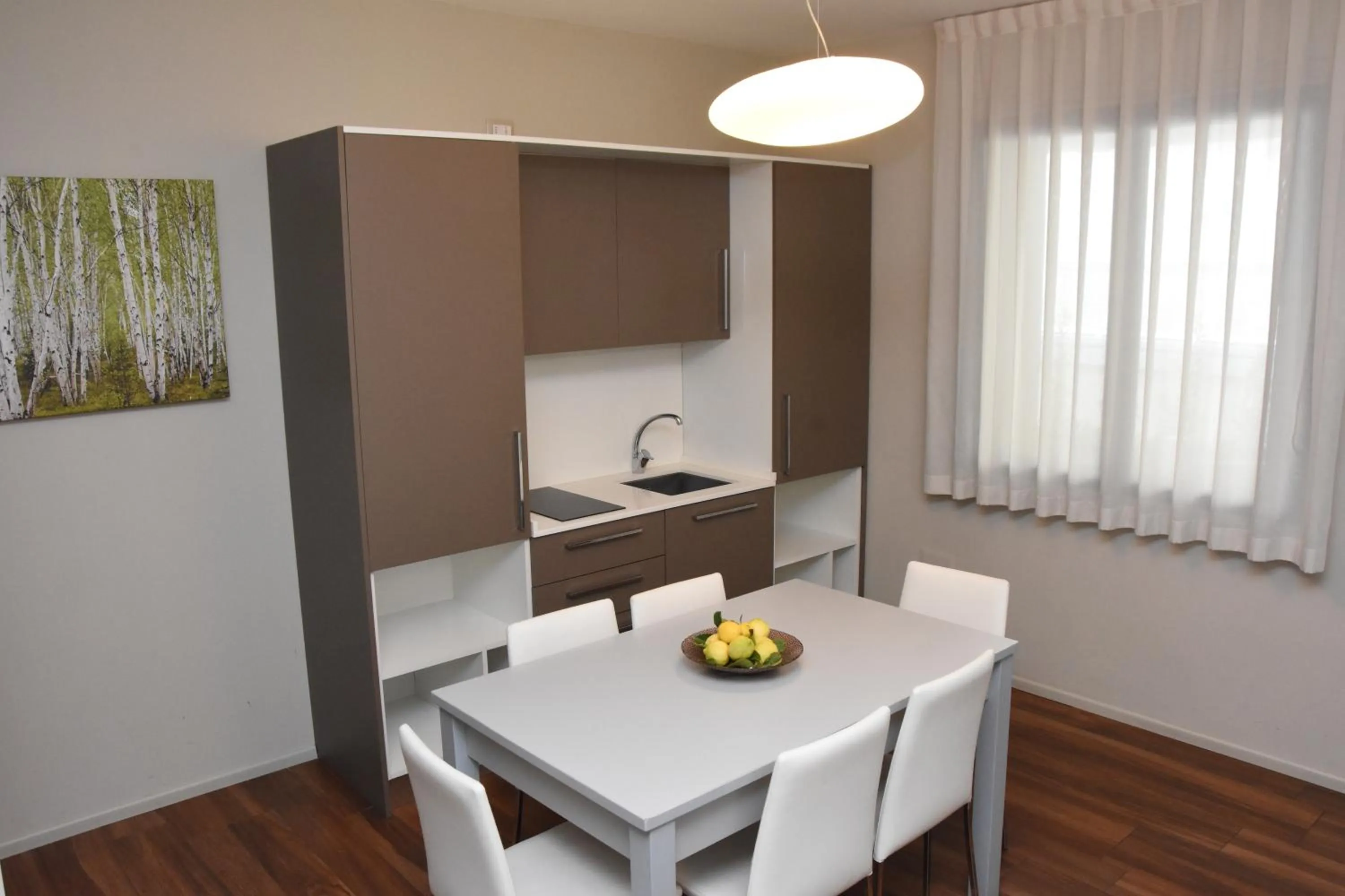 Kitchen or kitchenette in Residence Nazionale Matera