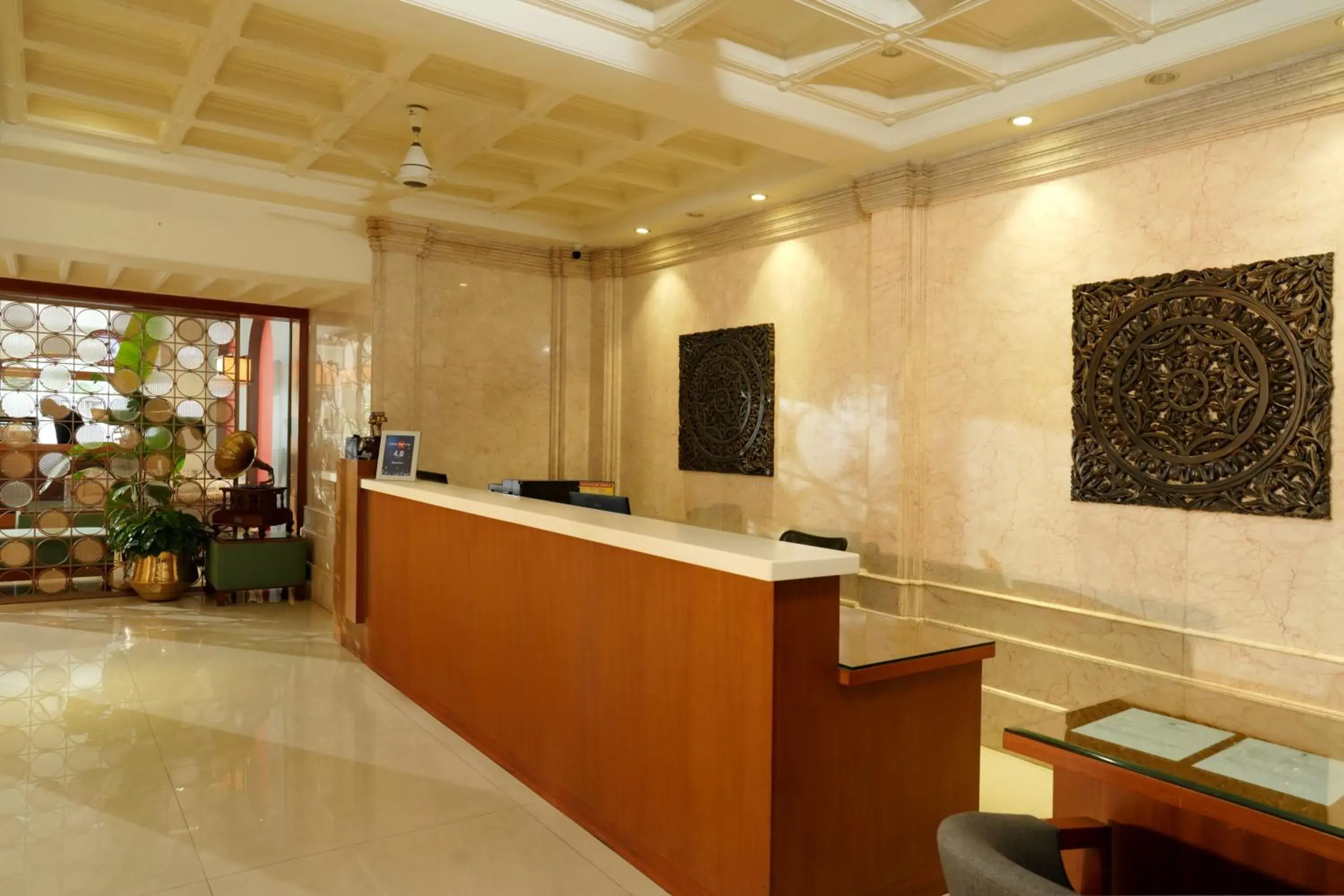 Lobby or reception in Bhasuri Inn Guruvayoor Lobby or reception in Bhasuri Inn Guruvayoor