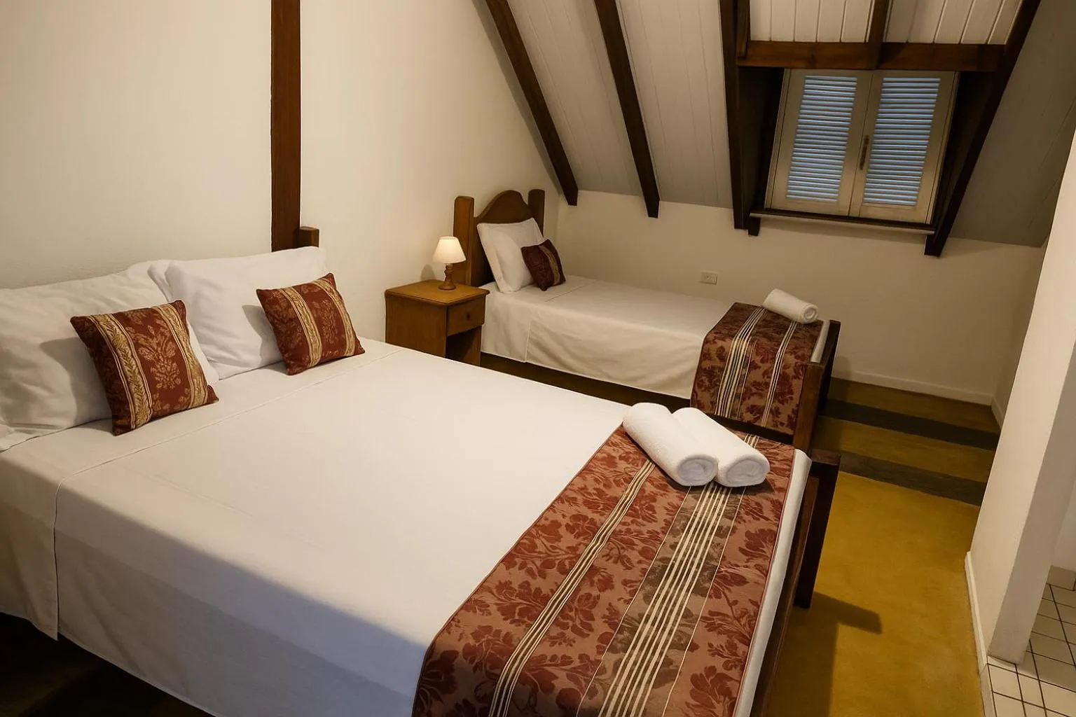 Photo of the whole room, Bed in Cocanha Beach Pousadas