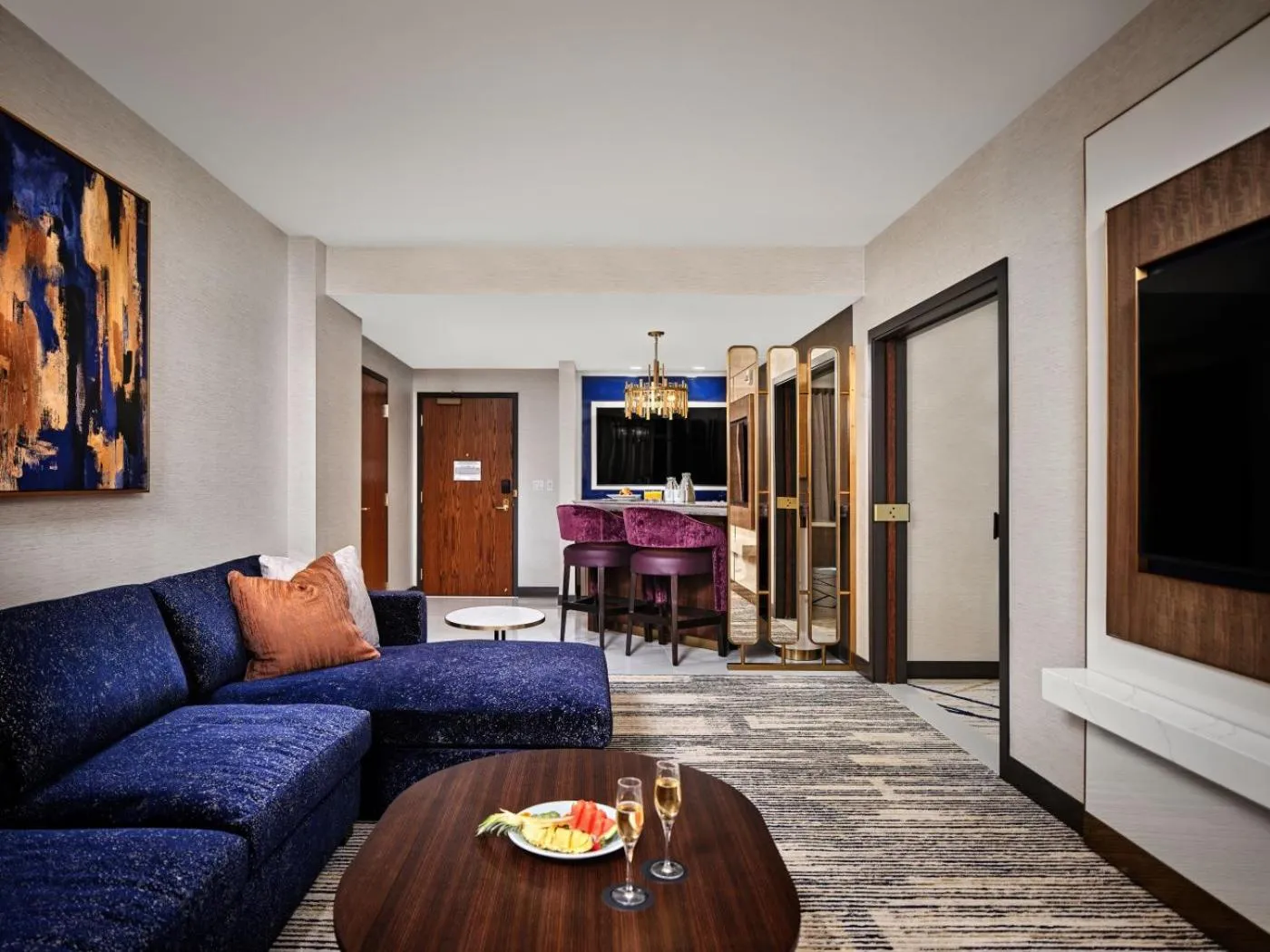Living room in Hard Rock Hotel & Casino Ottawa
