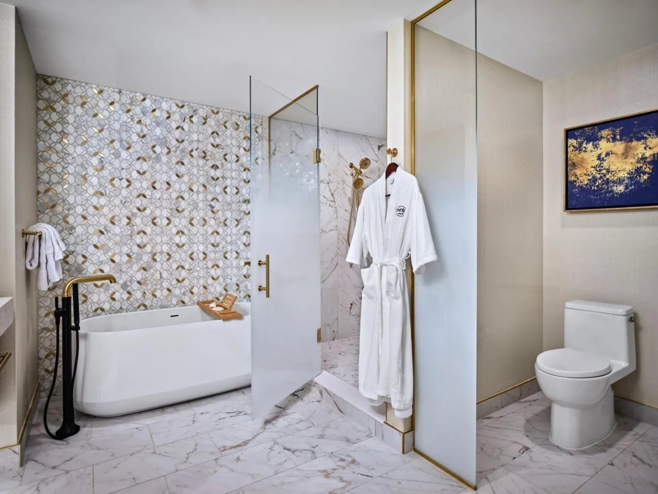 Bathroom in Hard Rock Hotel & Casino Ottawa