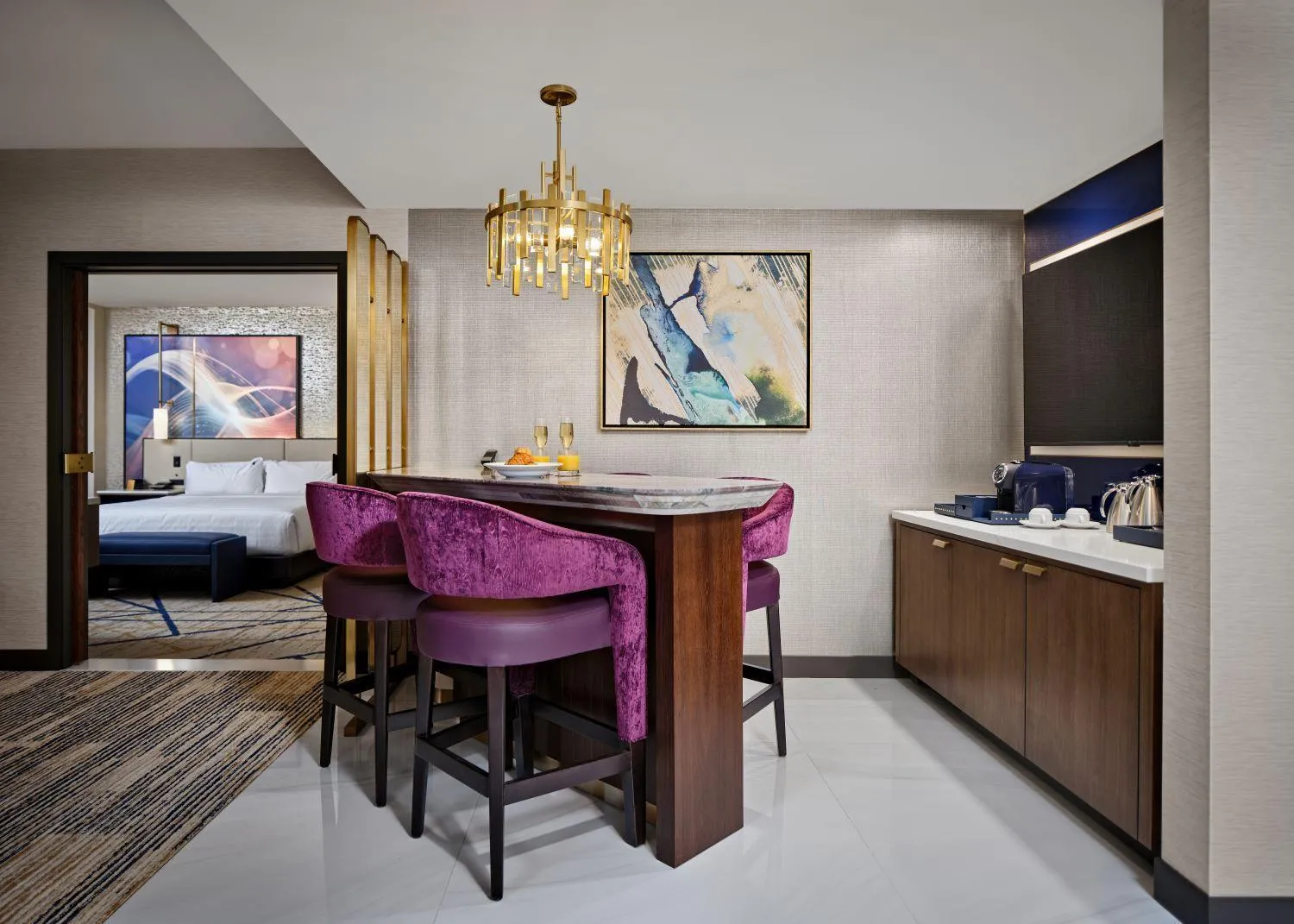 TV and multimedia, Bed in Hard Rock Hotel & Casino Ottawa
