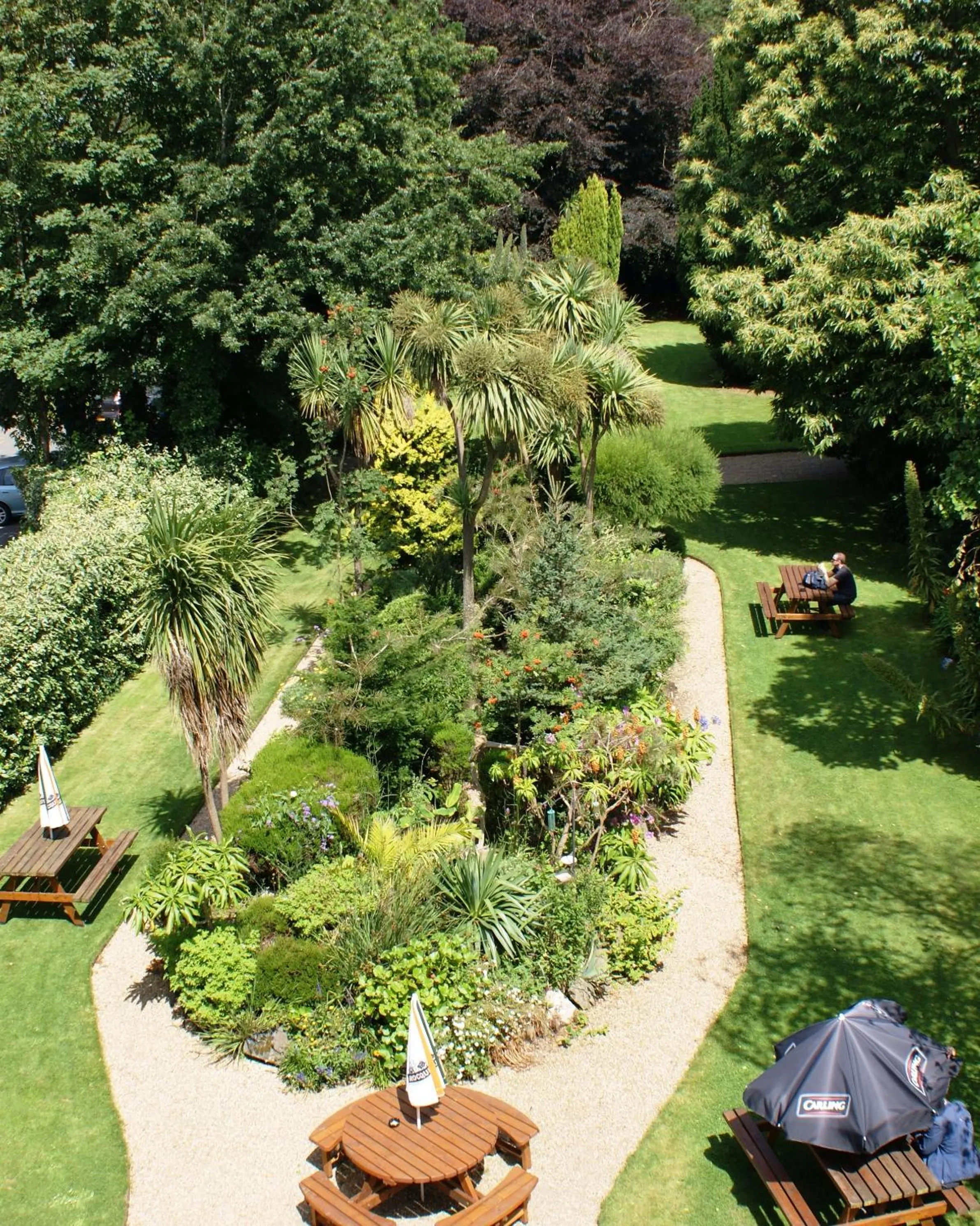 Garden in Grange Lodge Hotel