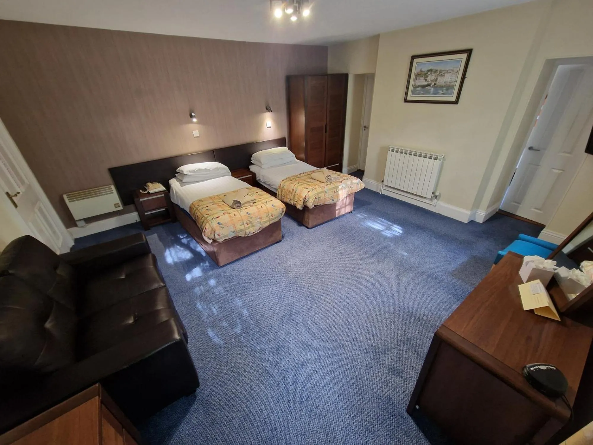 Bed in Grange Lodge Hotel