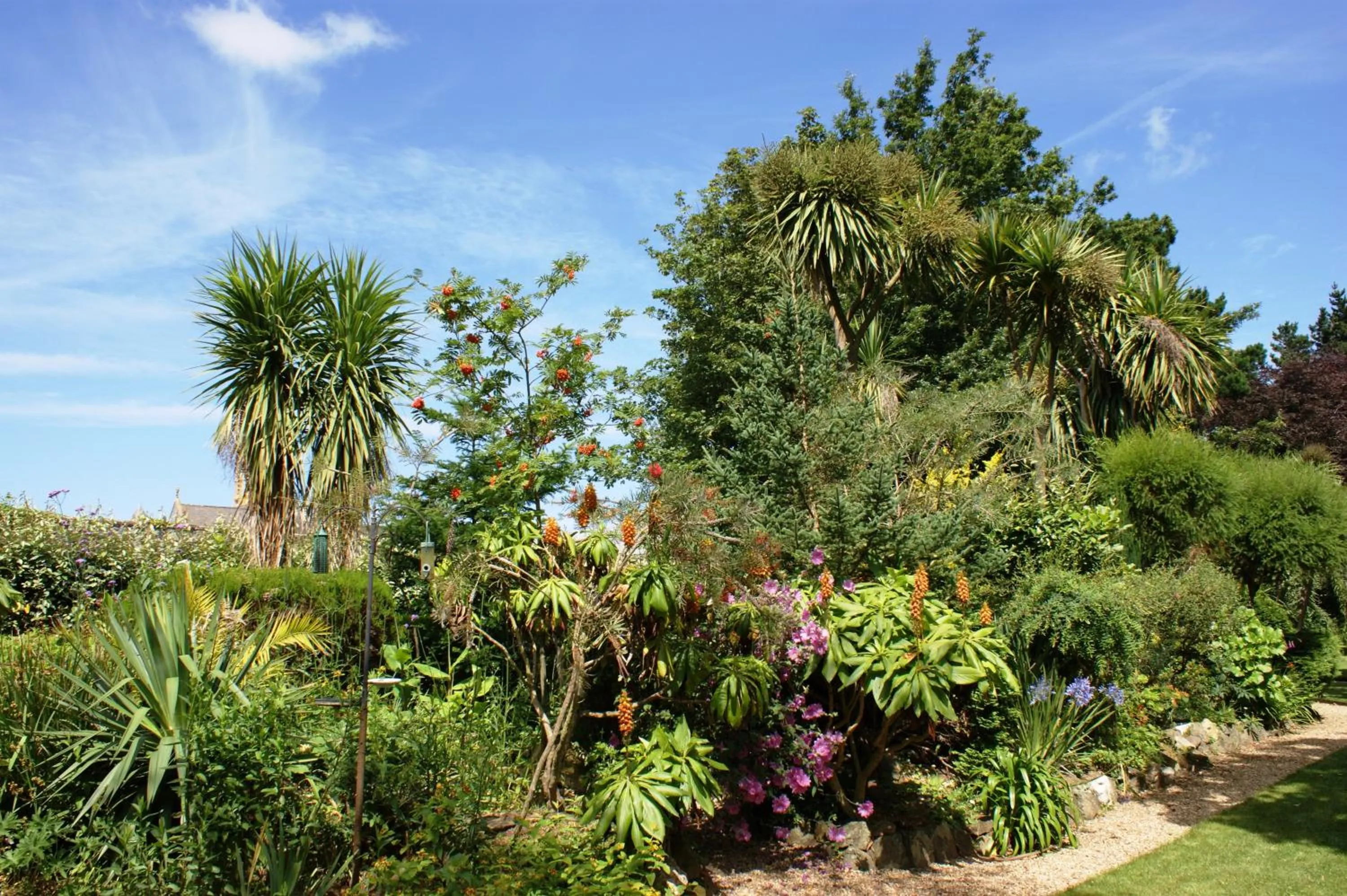 Garden in Grange Lodge Hotel