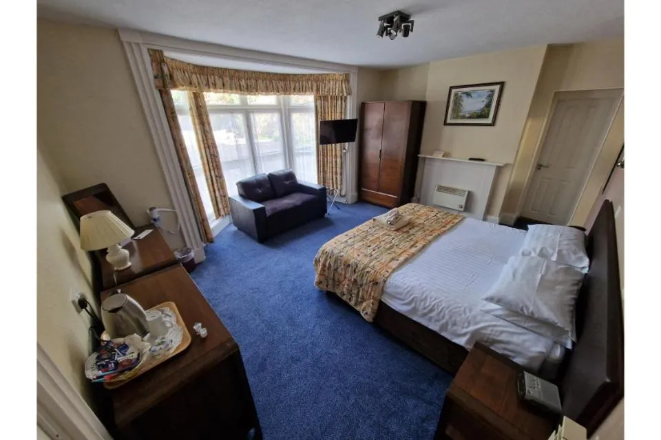 Bed in Grange Lodge Hotel