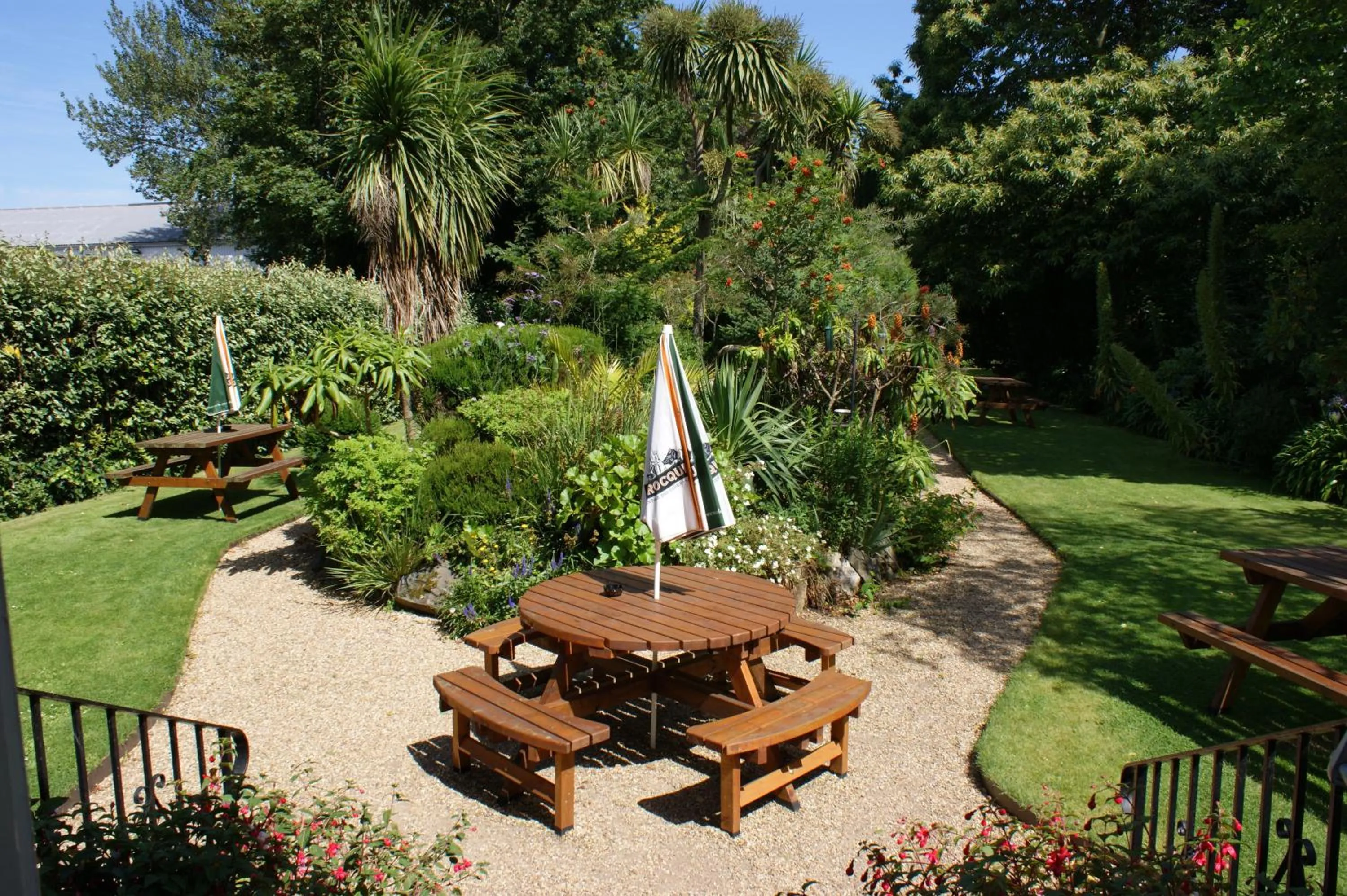 Garden in Grange Lodge Hotel