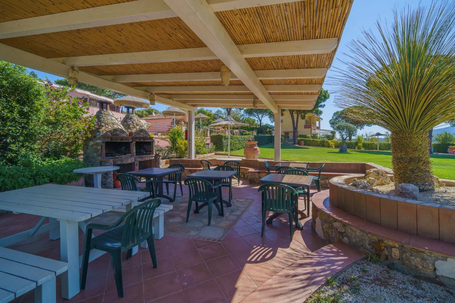 BBQ facilities in Residence Villa Rosi