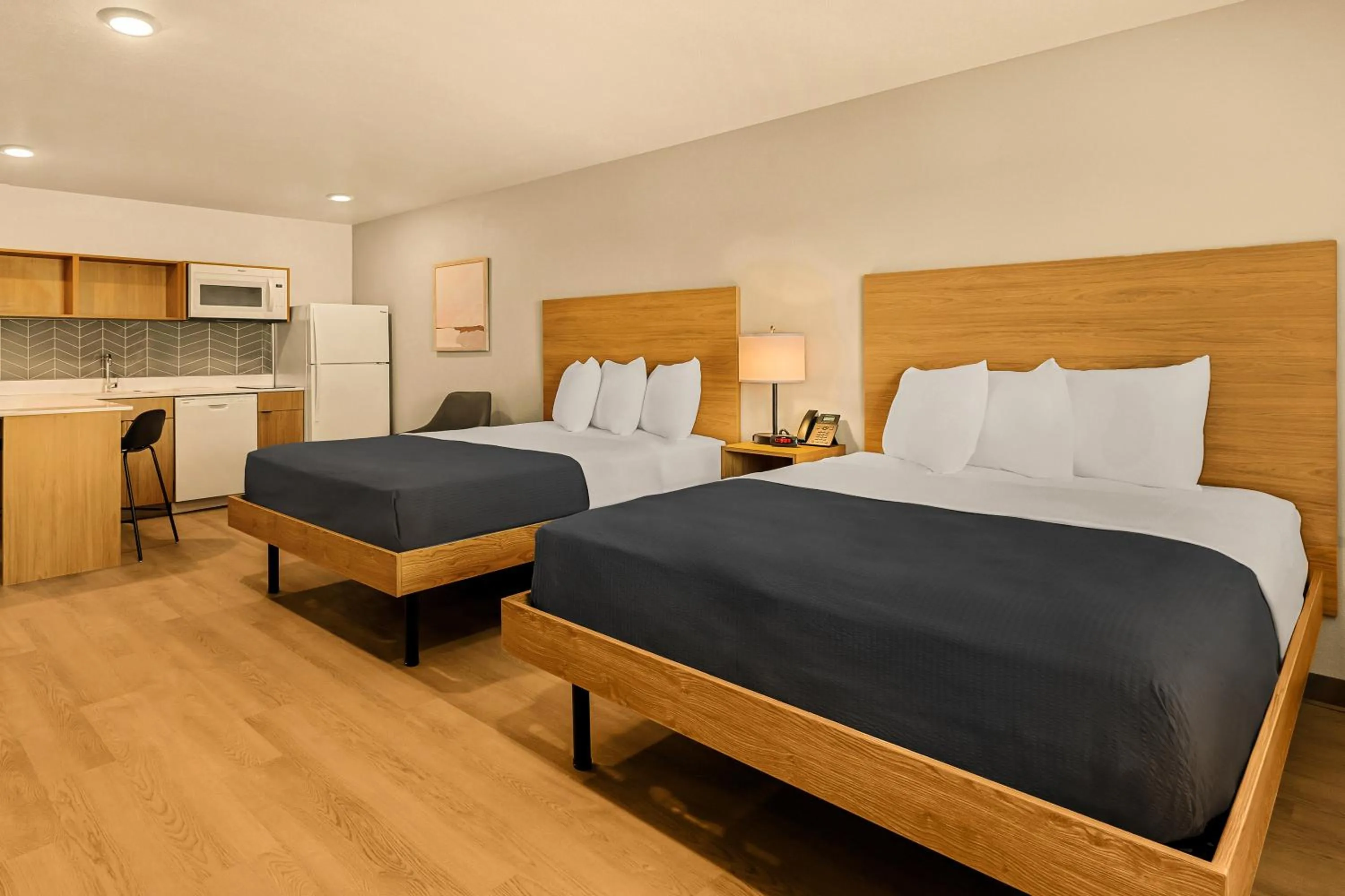 Bed in LivAway Suites Seattle- Renton