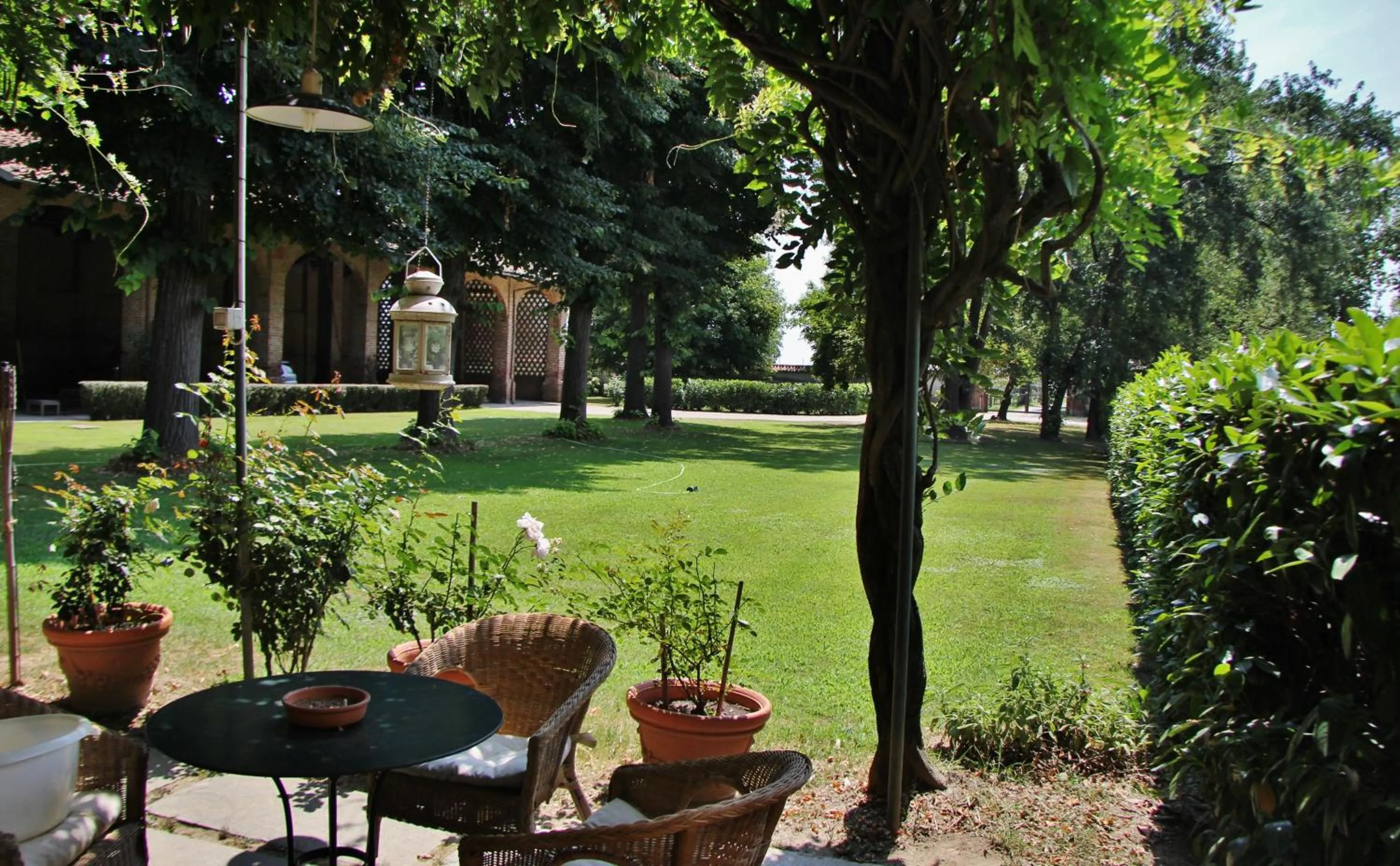 Garden in Tenuta Ajrale