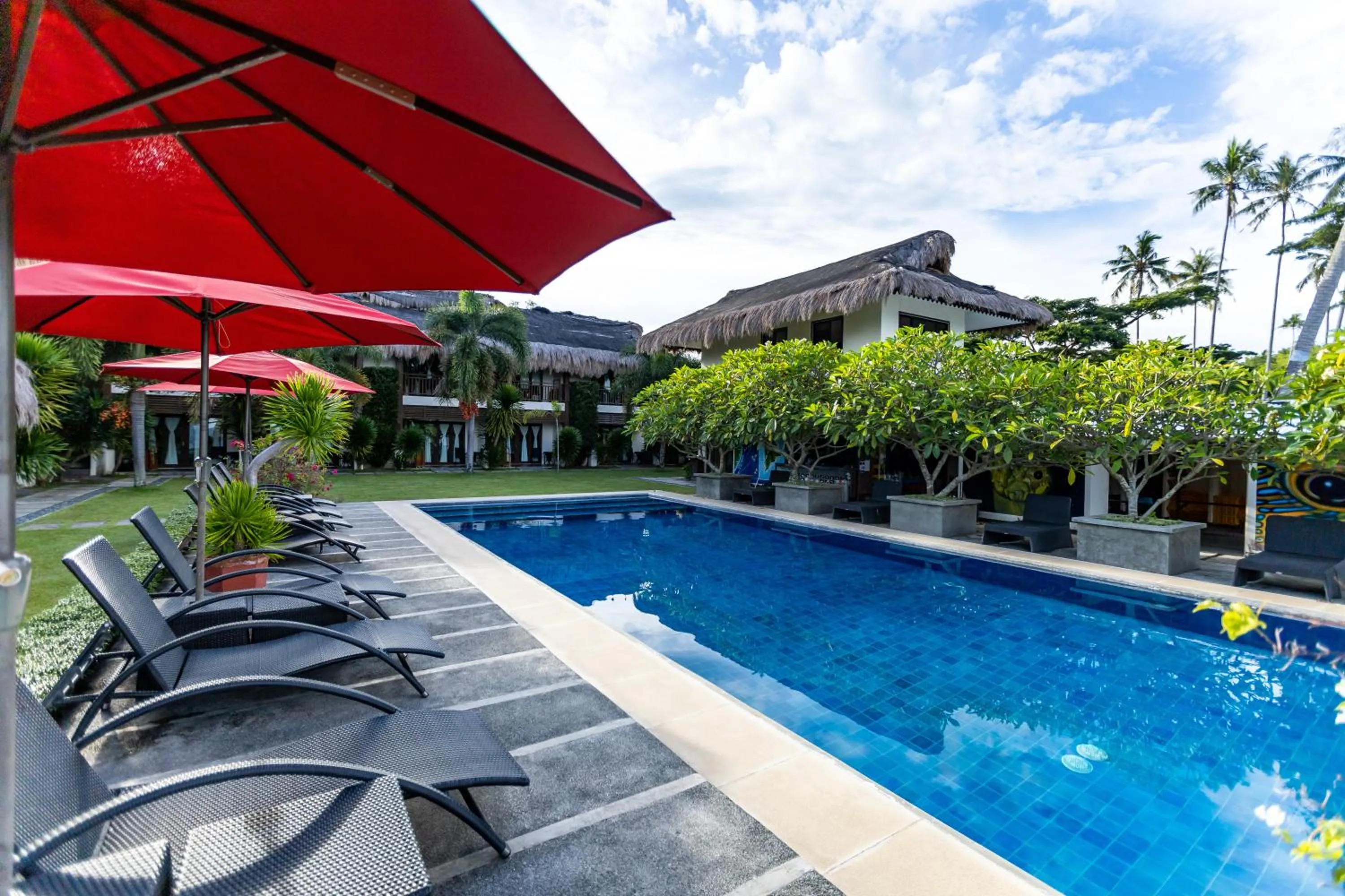 Property building in Azure Dive Resort