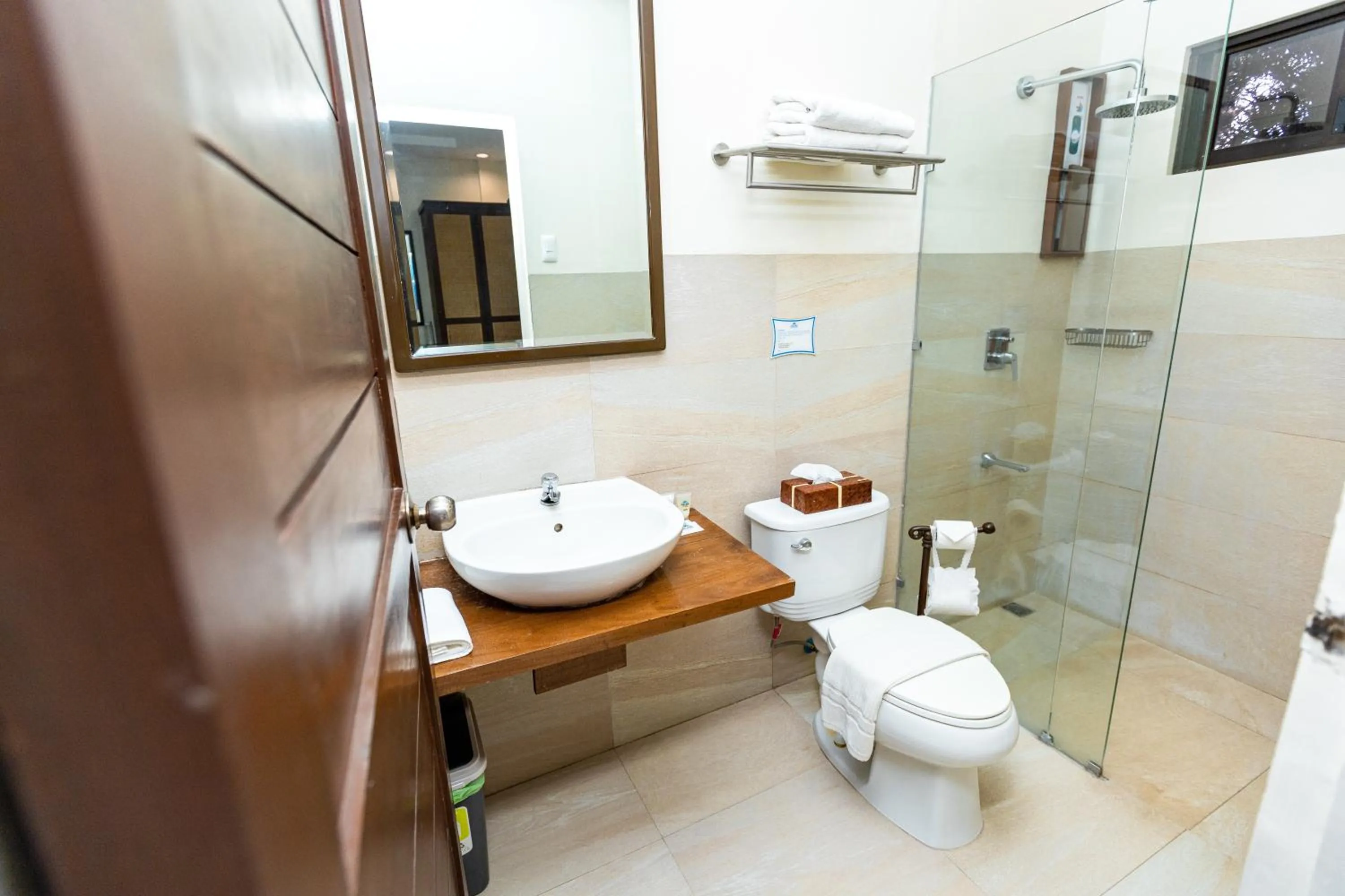 Shower in Azure Dive Resort